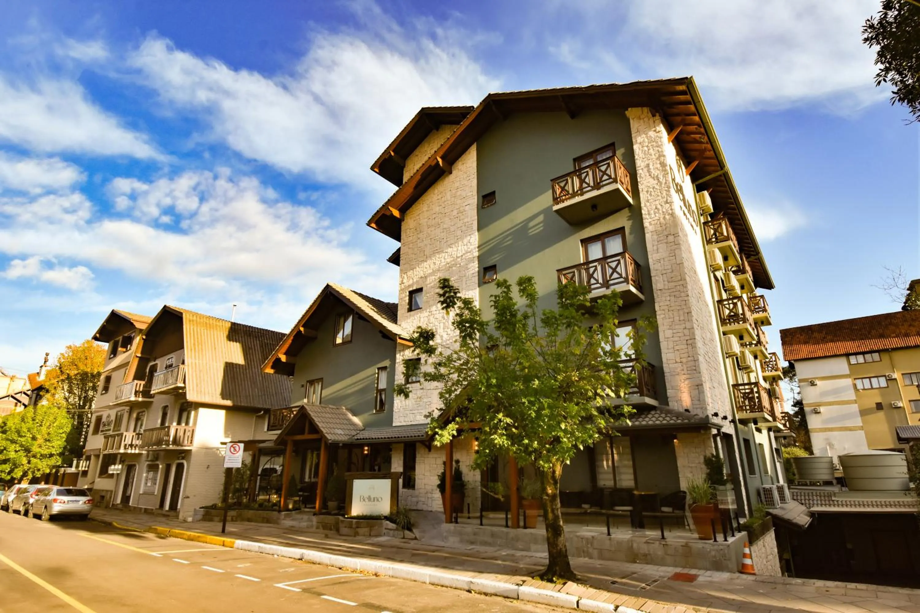 Property building in Pousada Belluno