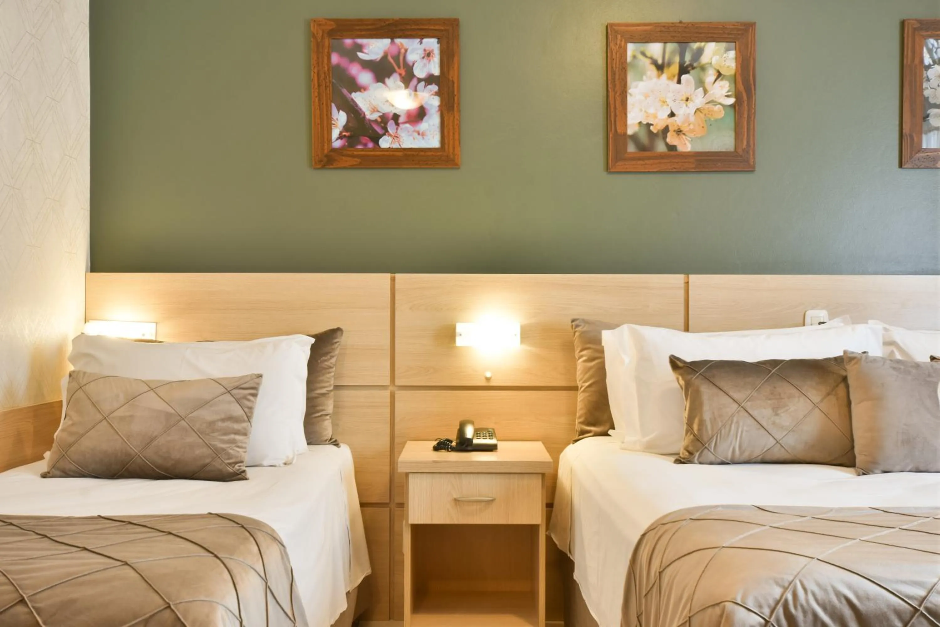 Bed in Pousada Belluno