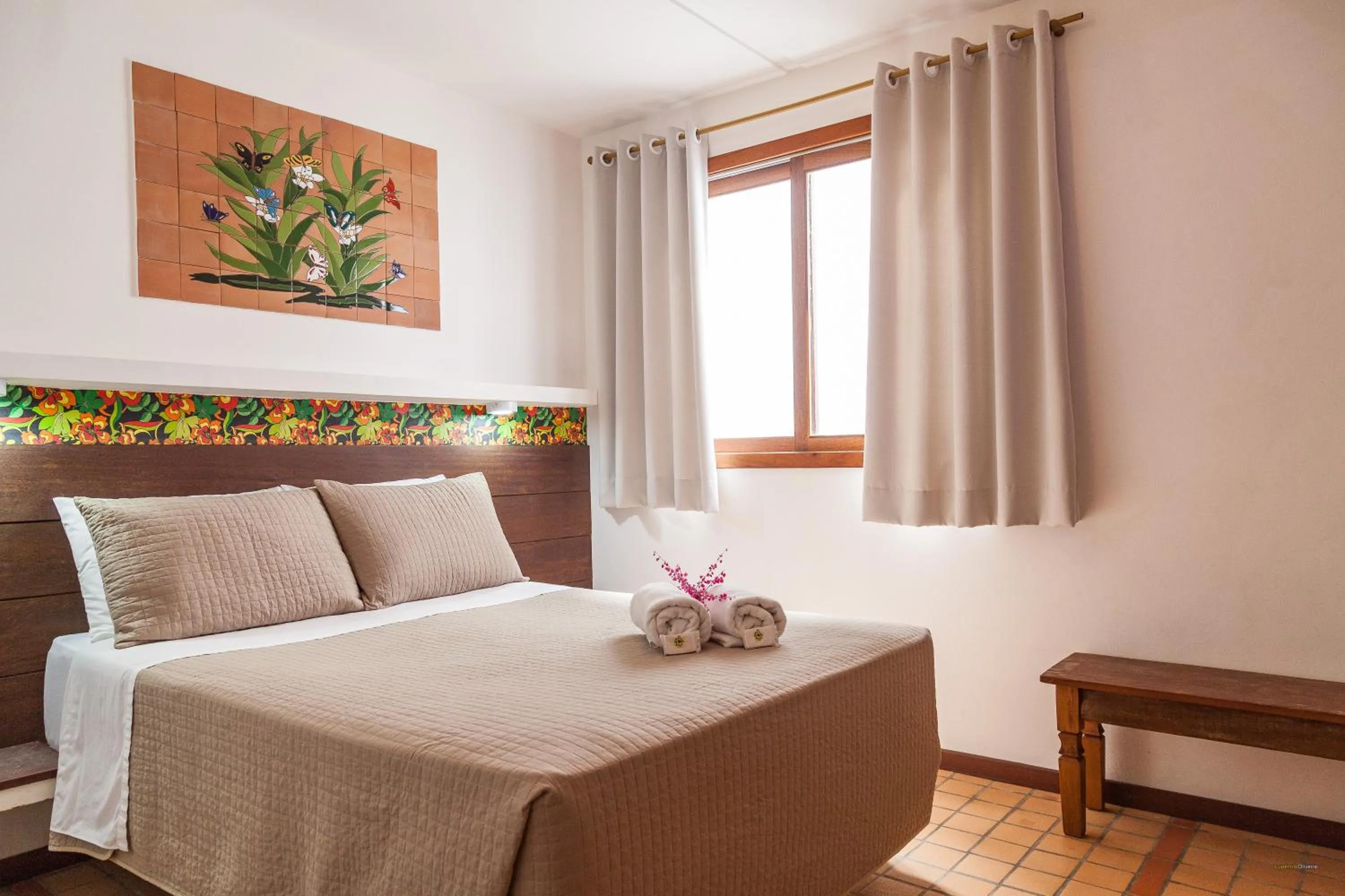 Photo of the whole room, Bed in Pousada Bahia Brasil