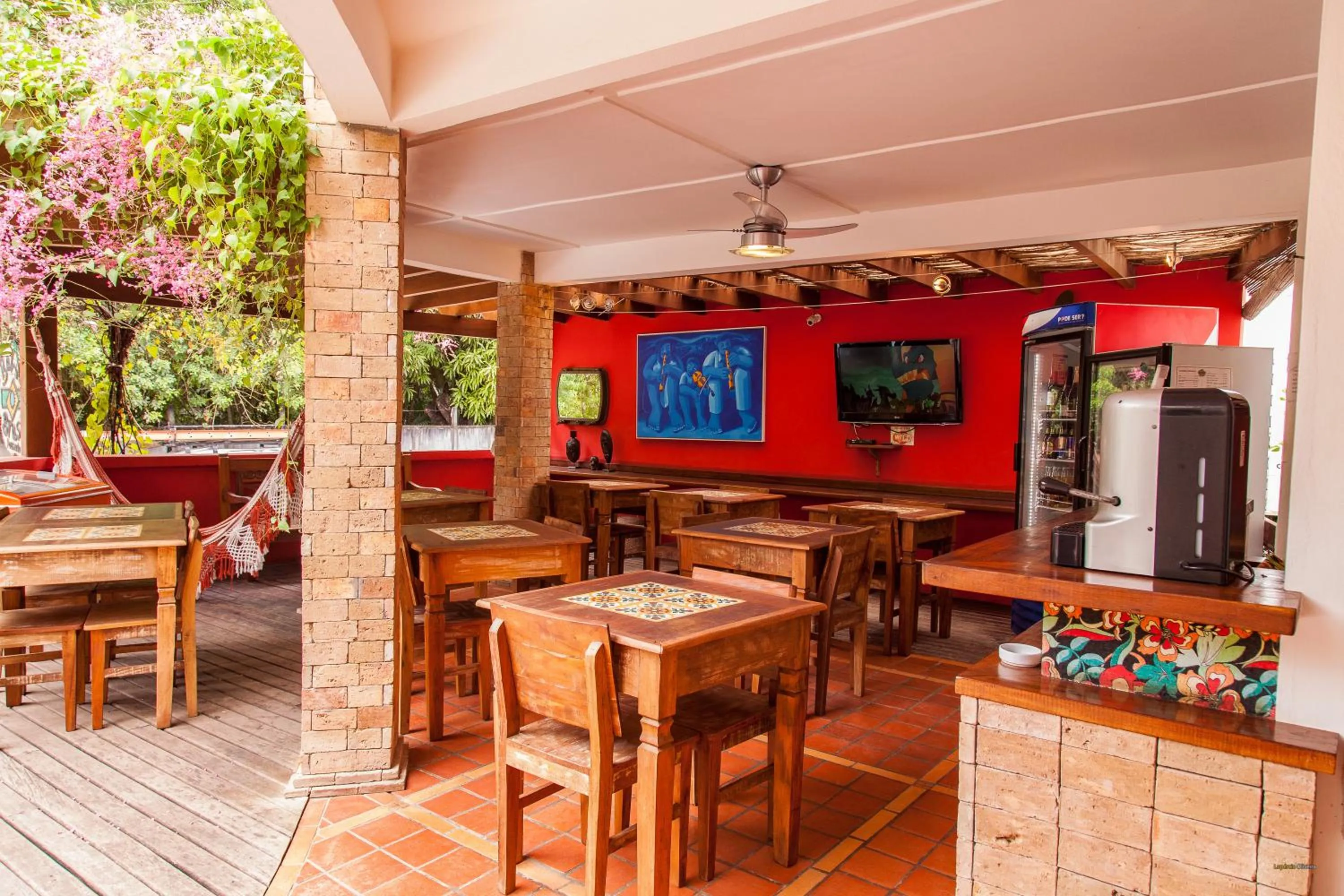 Decorative detail in Pousada Bahia Brasil