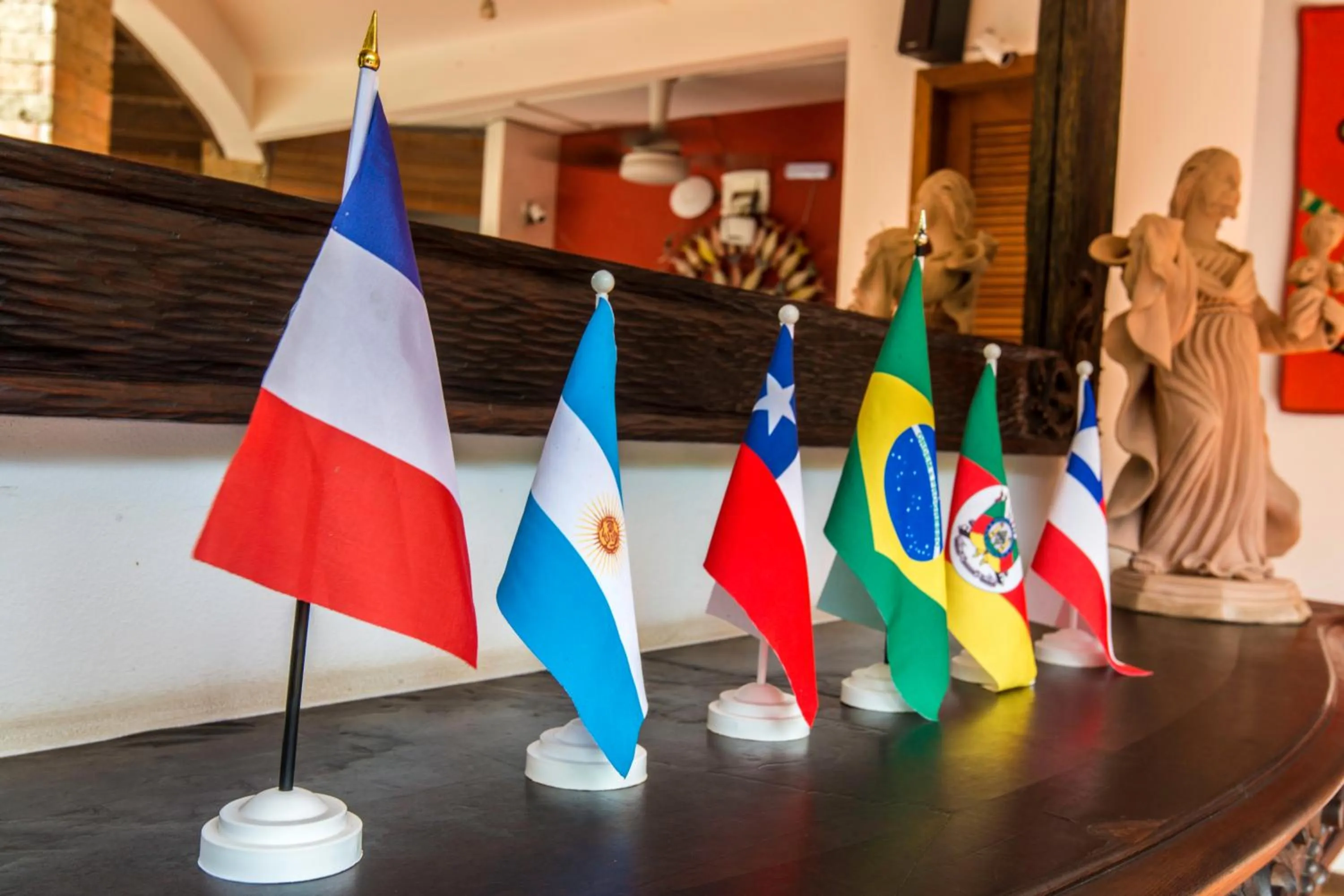 Decorative detail in Pousada Bahia Brasil