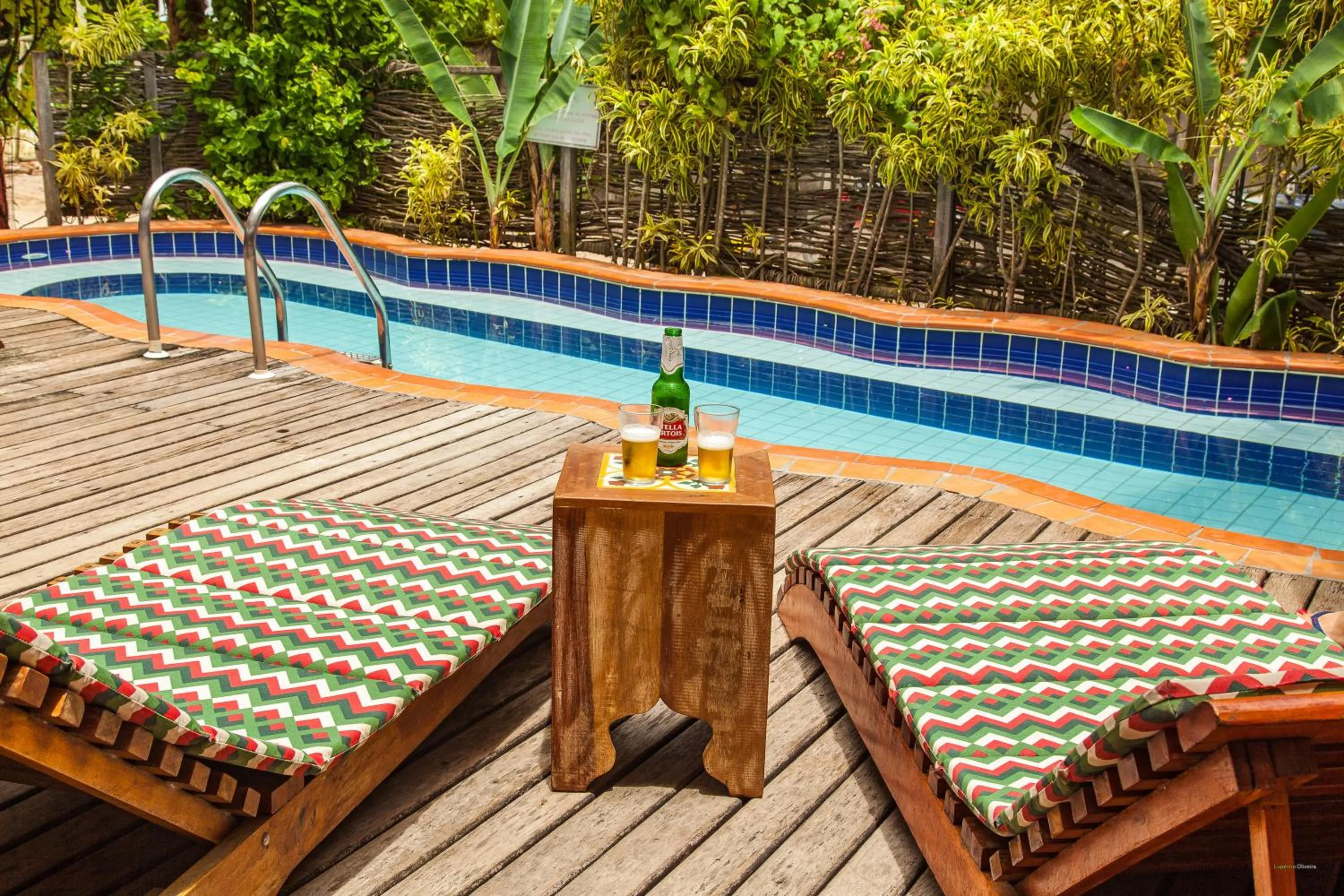 Pool view in Pousada Bahia Brasil