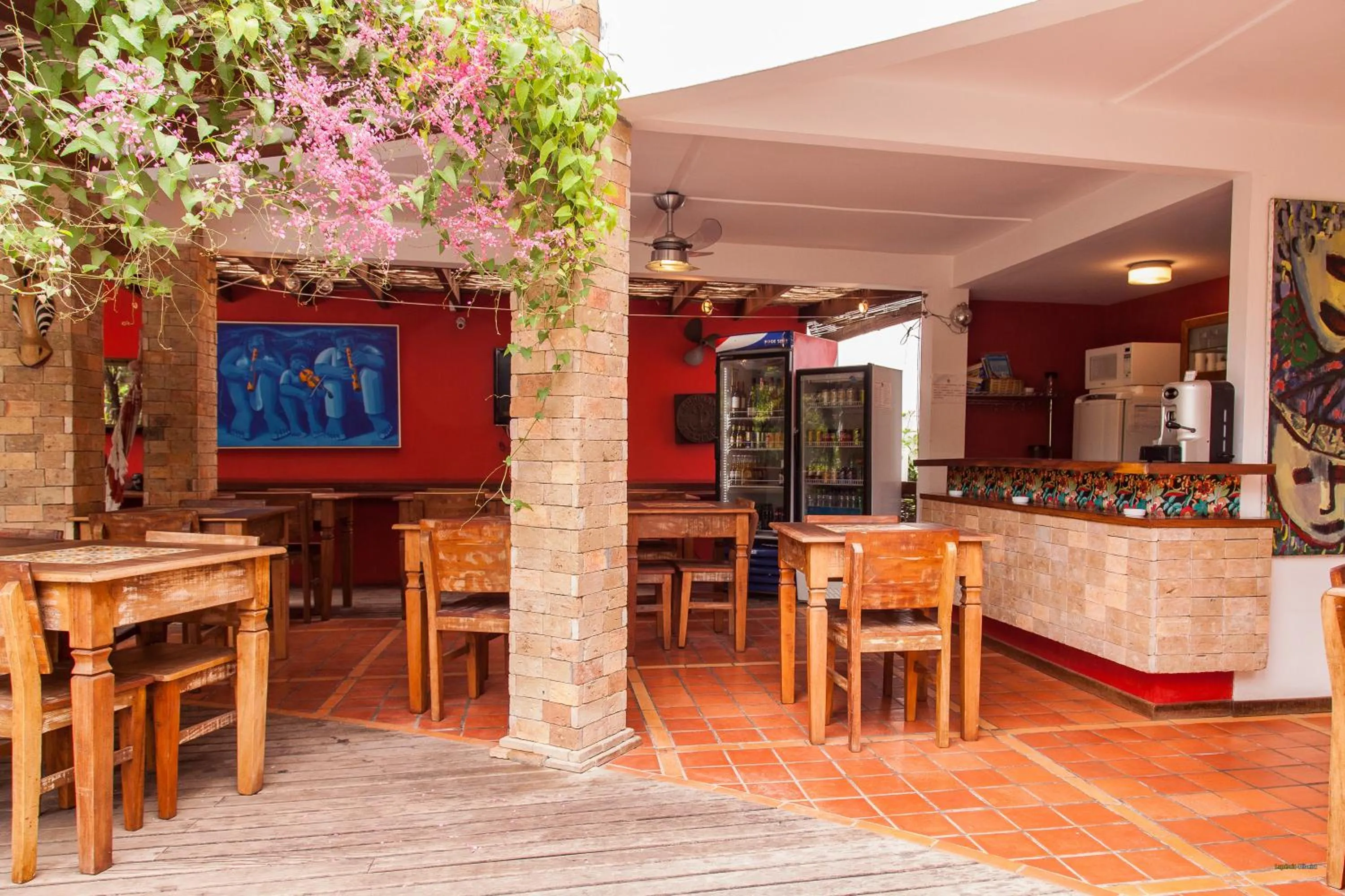 Decorative detail in Pousada Bahia Brasil