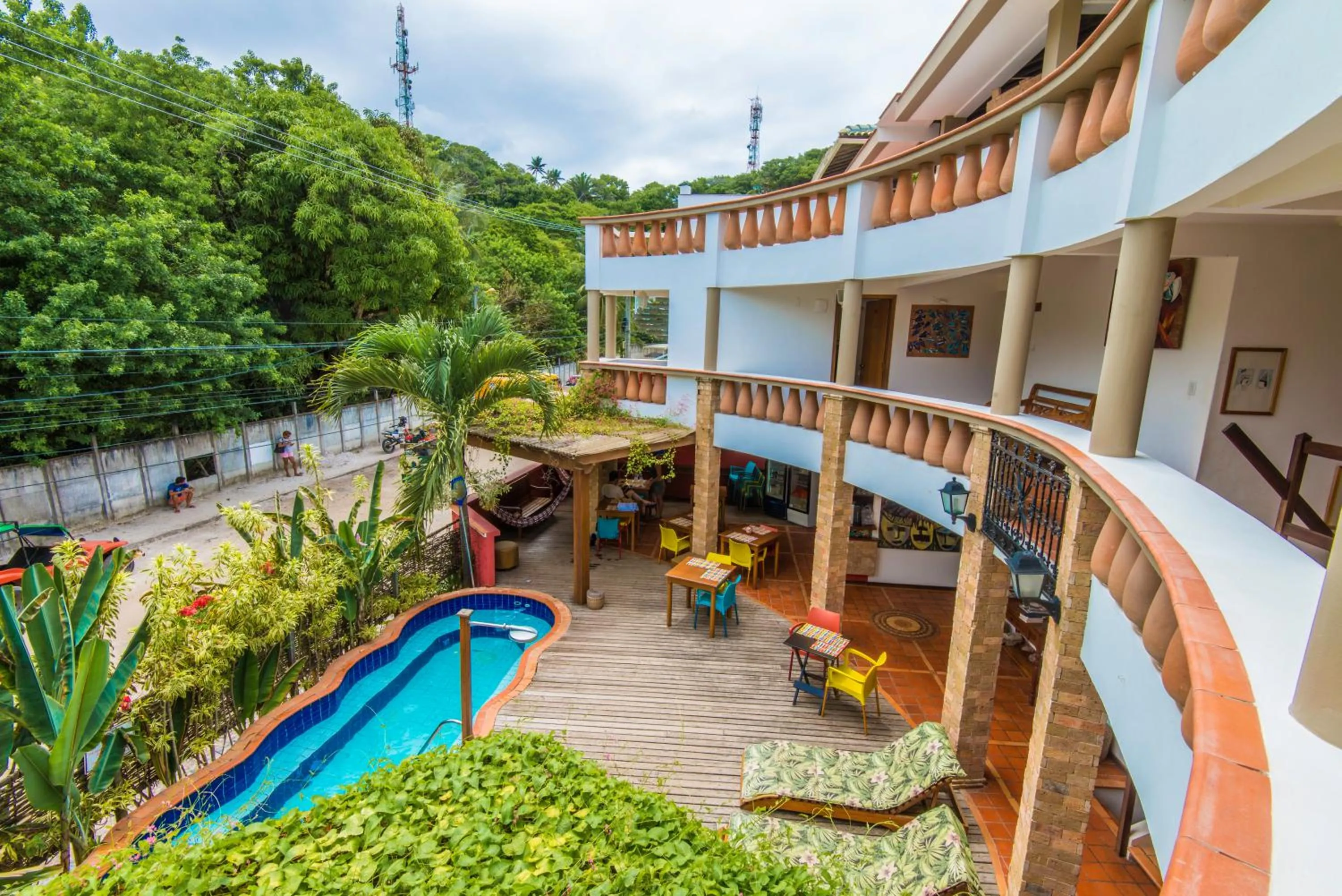 Swimming pool in Pousada Bahia Brasil