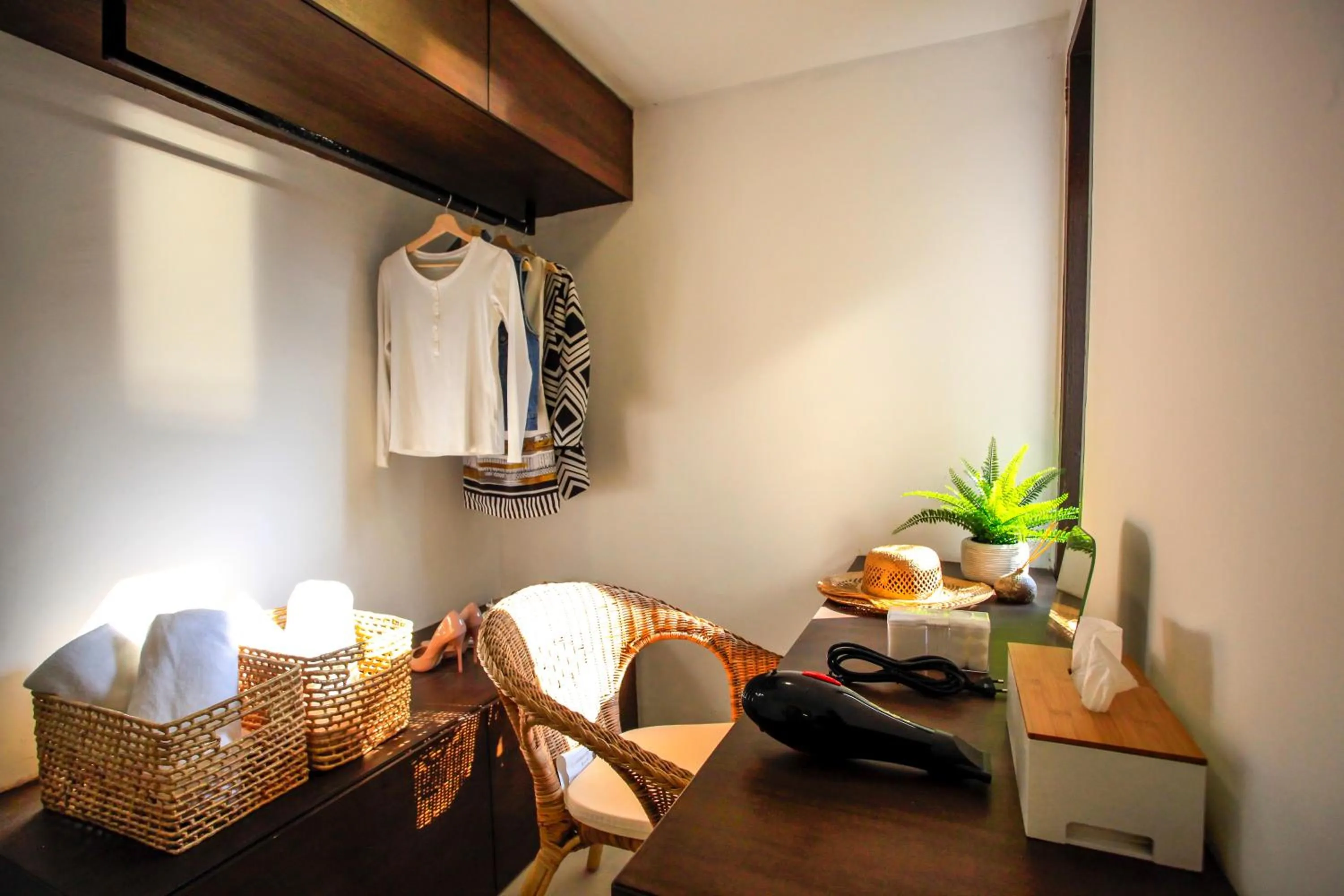 flat iron in Siam Nitra Boutique Hotel