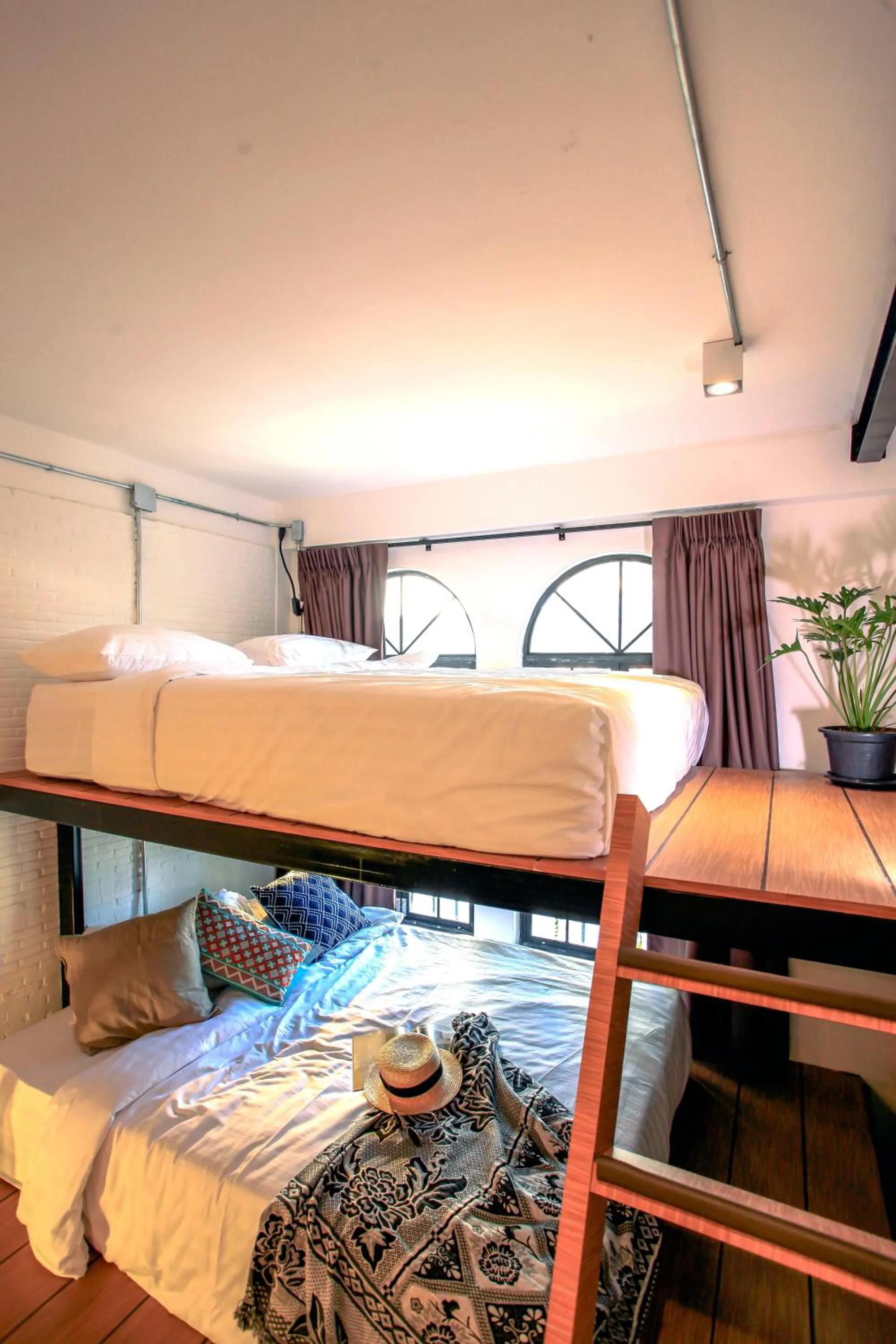 Bed in Siam Nitra Boutique Hotel