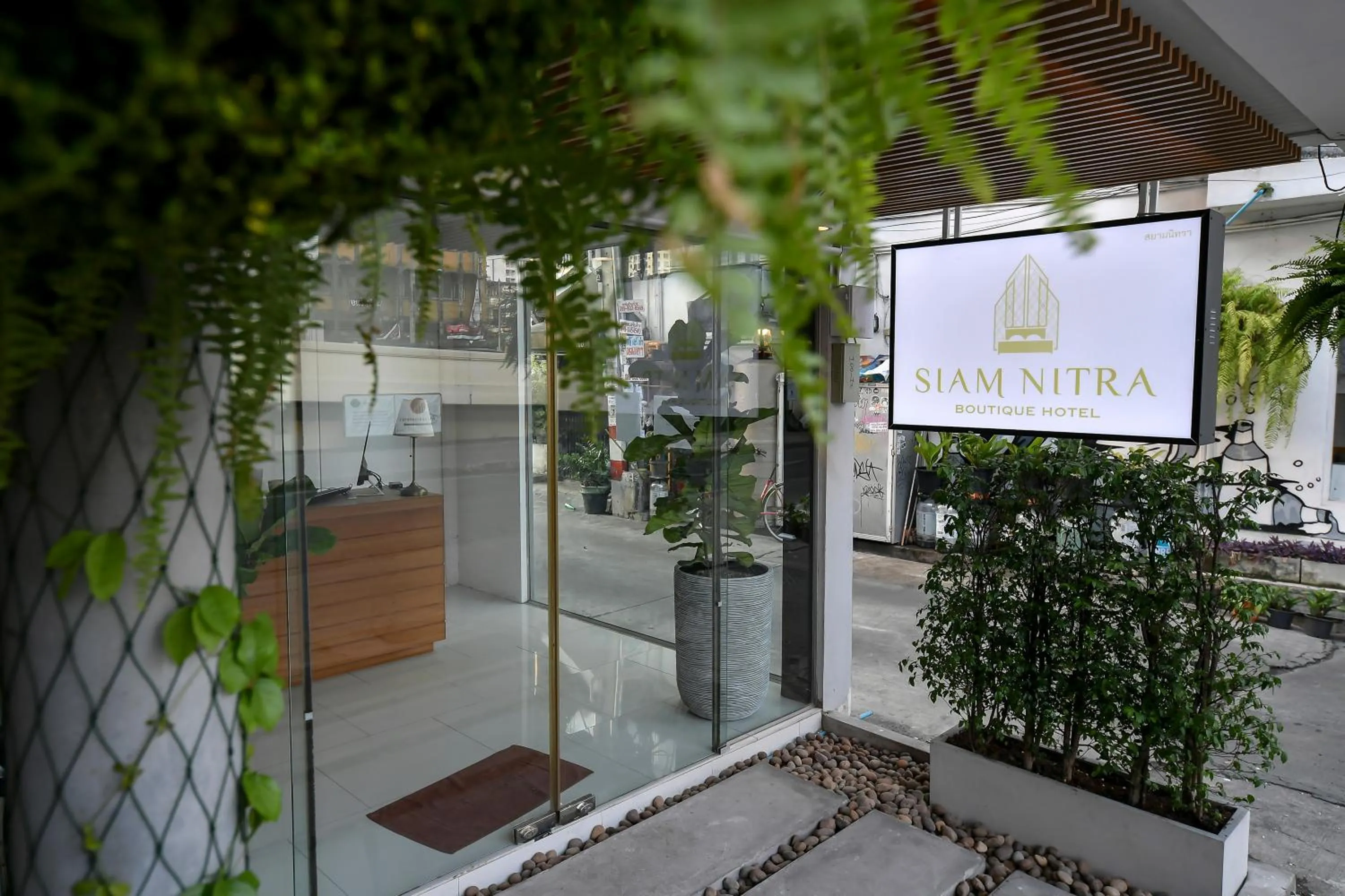 Facade/entrance in Siam Nitra Boutique Hotel