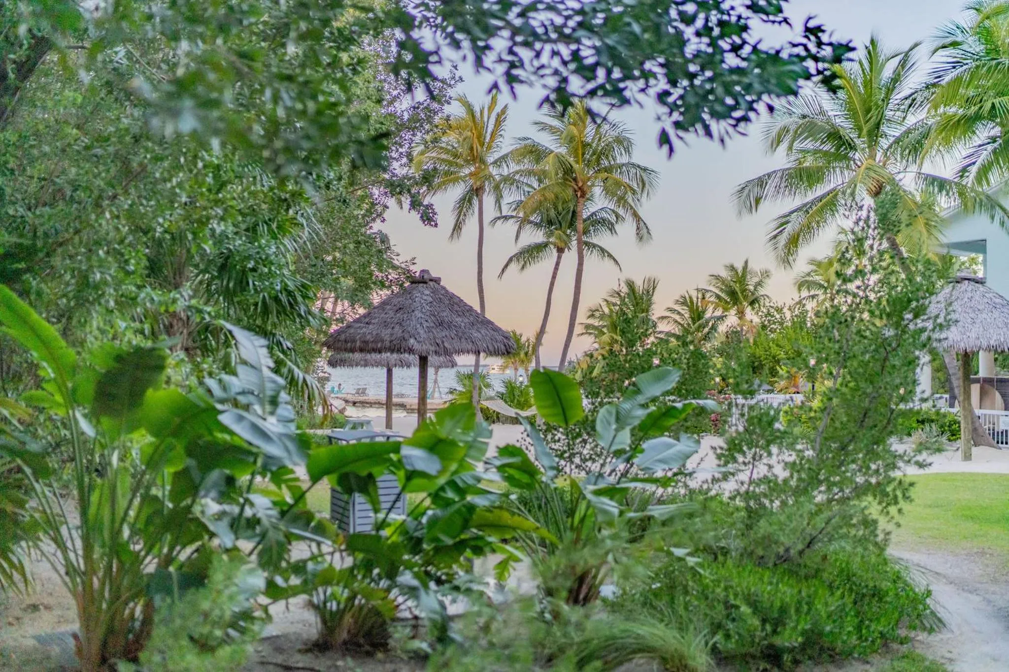 Garden in Bayside Inn Key Largo