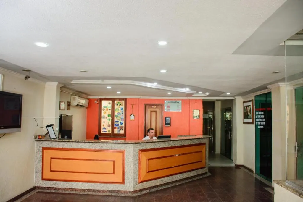 Lobby or reception in Hotel Dez De Julho