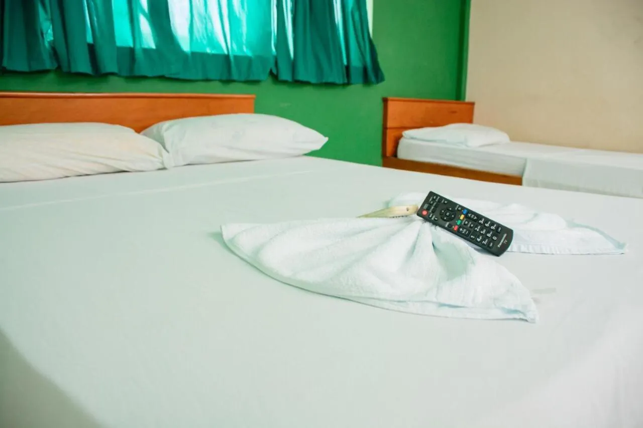 Bed in Hotel Dez De Julho