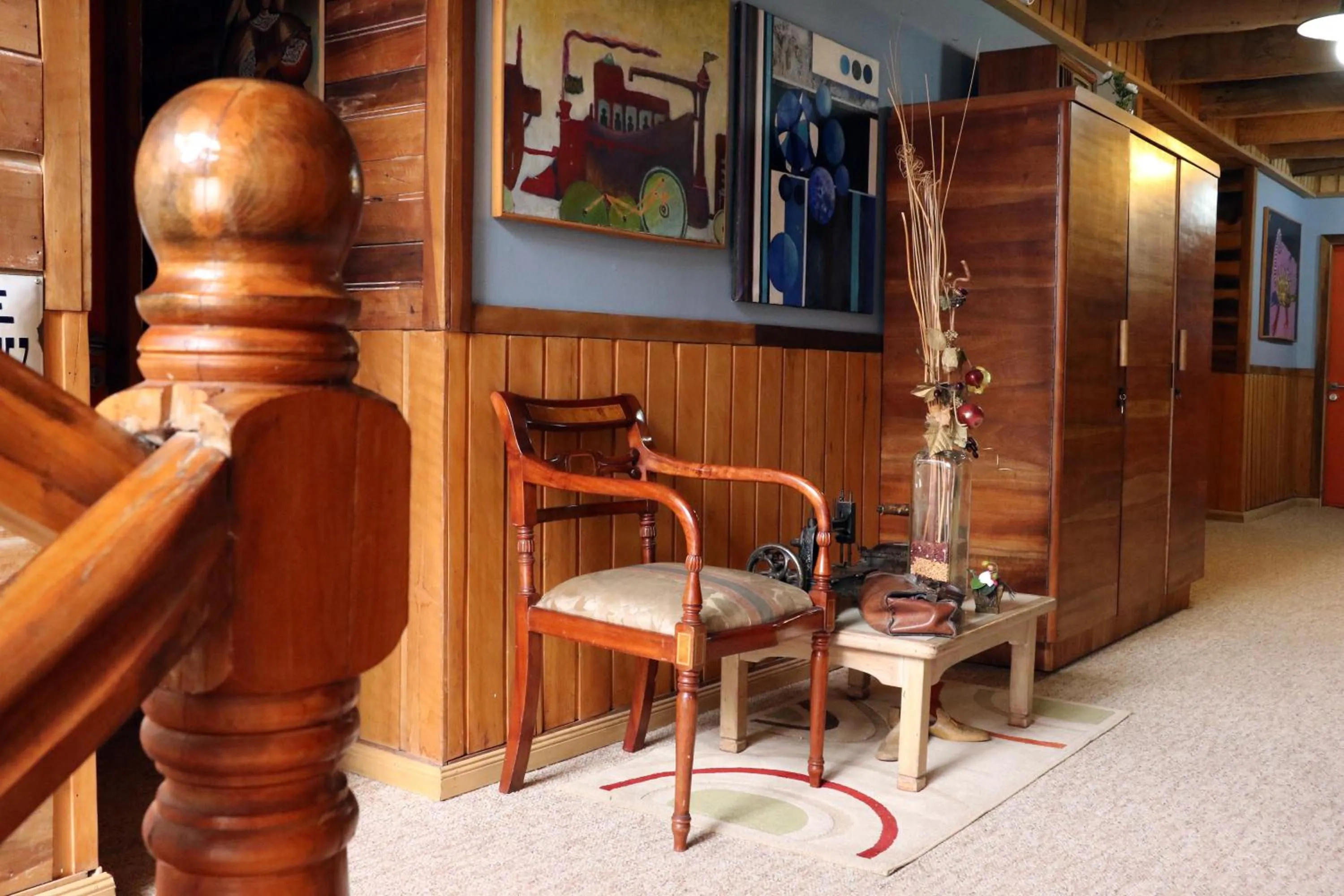 Living room in Hotel Museo El Greco Puerto Varas