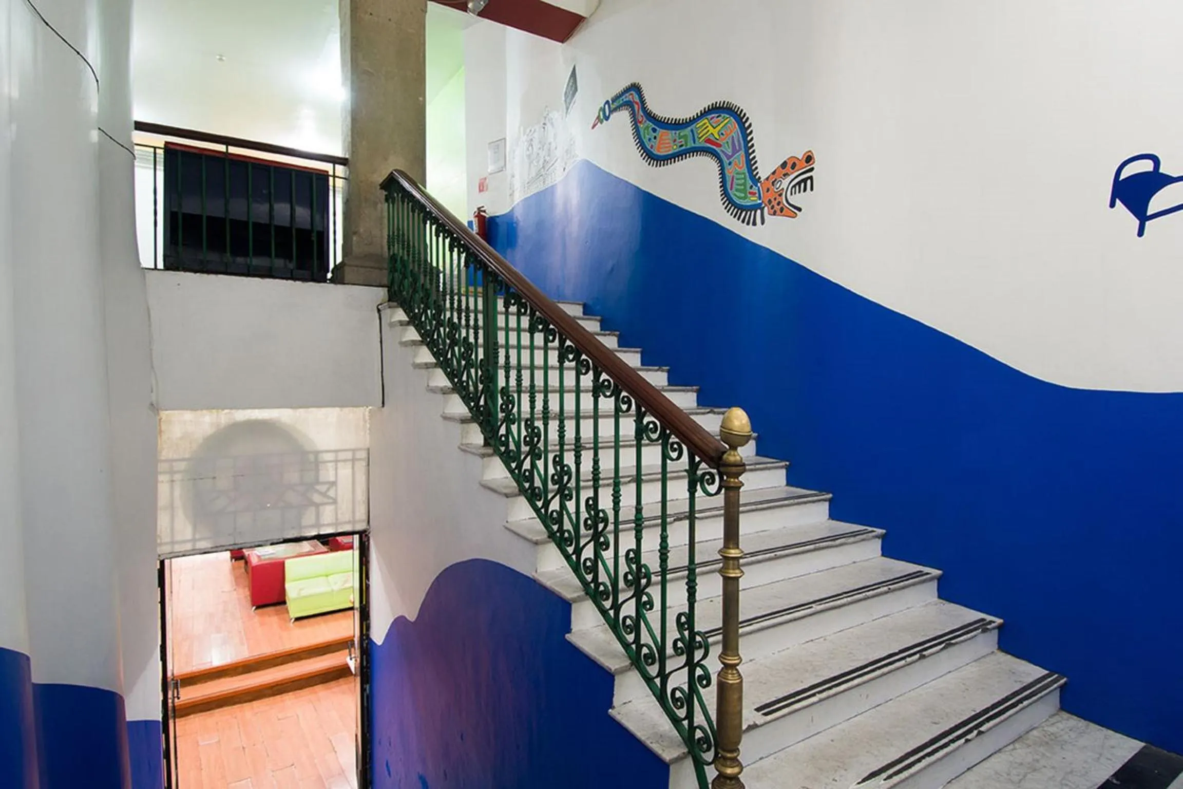 Patio in Hostal Amigo