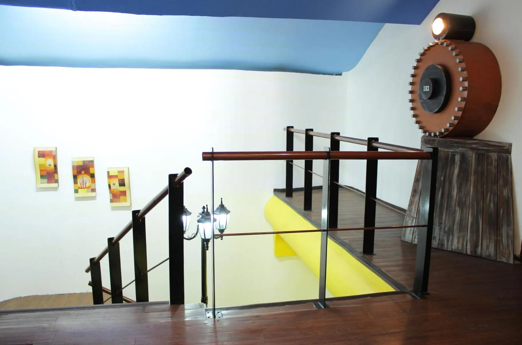 Decorative detail in Hostal Amigo