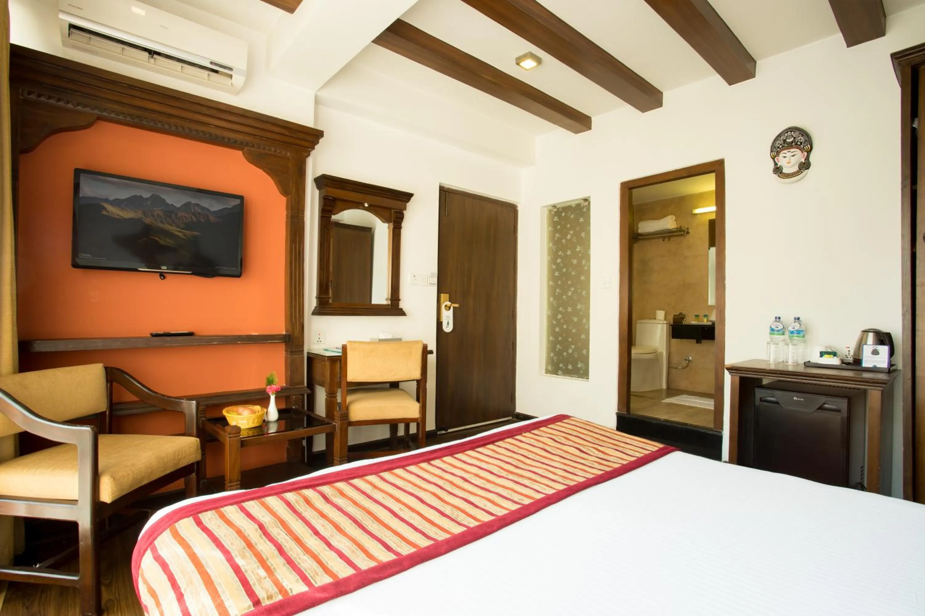 TV and multimedia, Bed in Hotel Moonlight