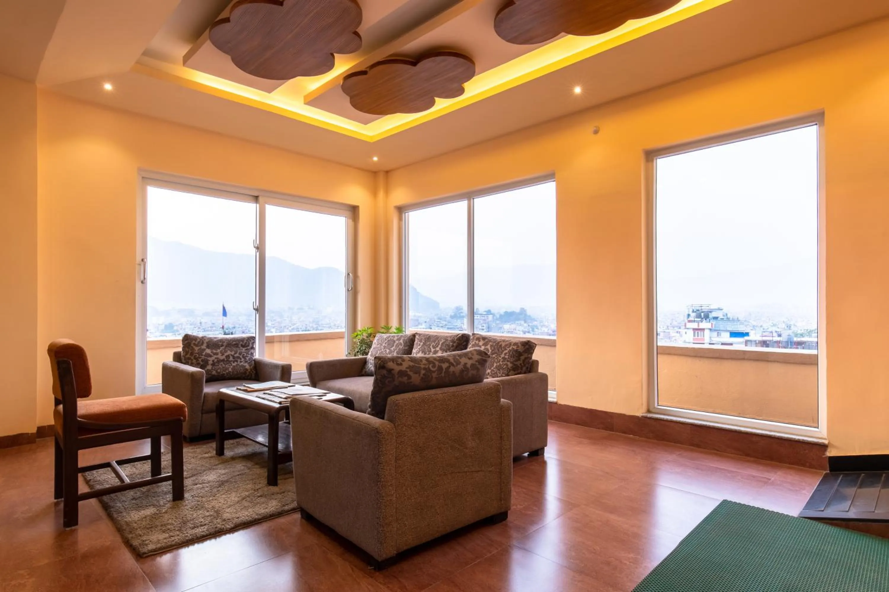 Seating area in Hotel Moonlight