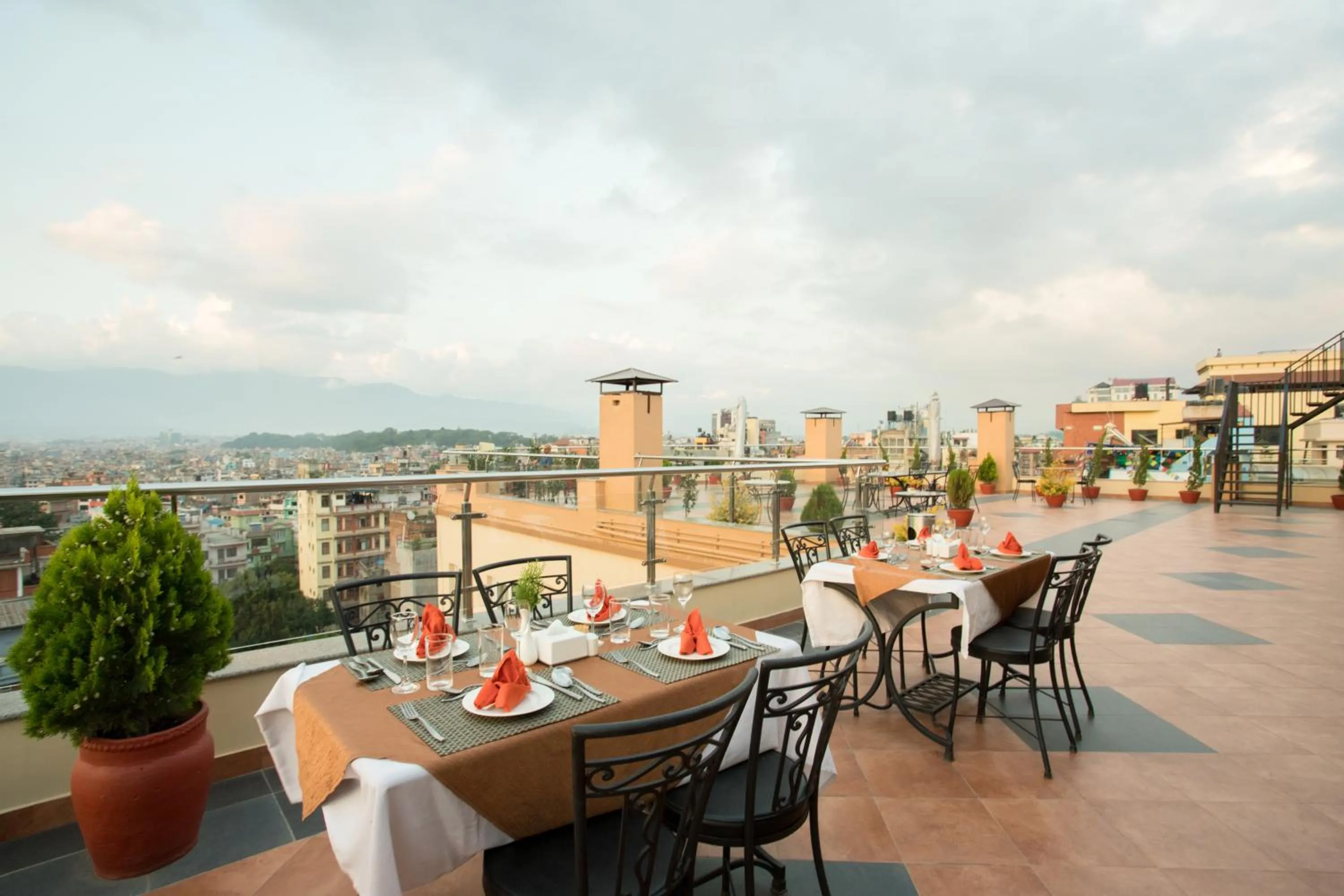 Balcony/Terrace in Hotel Moonlight