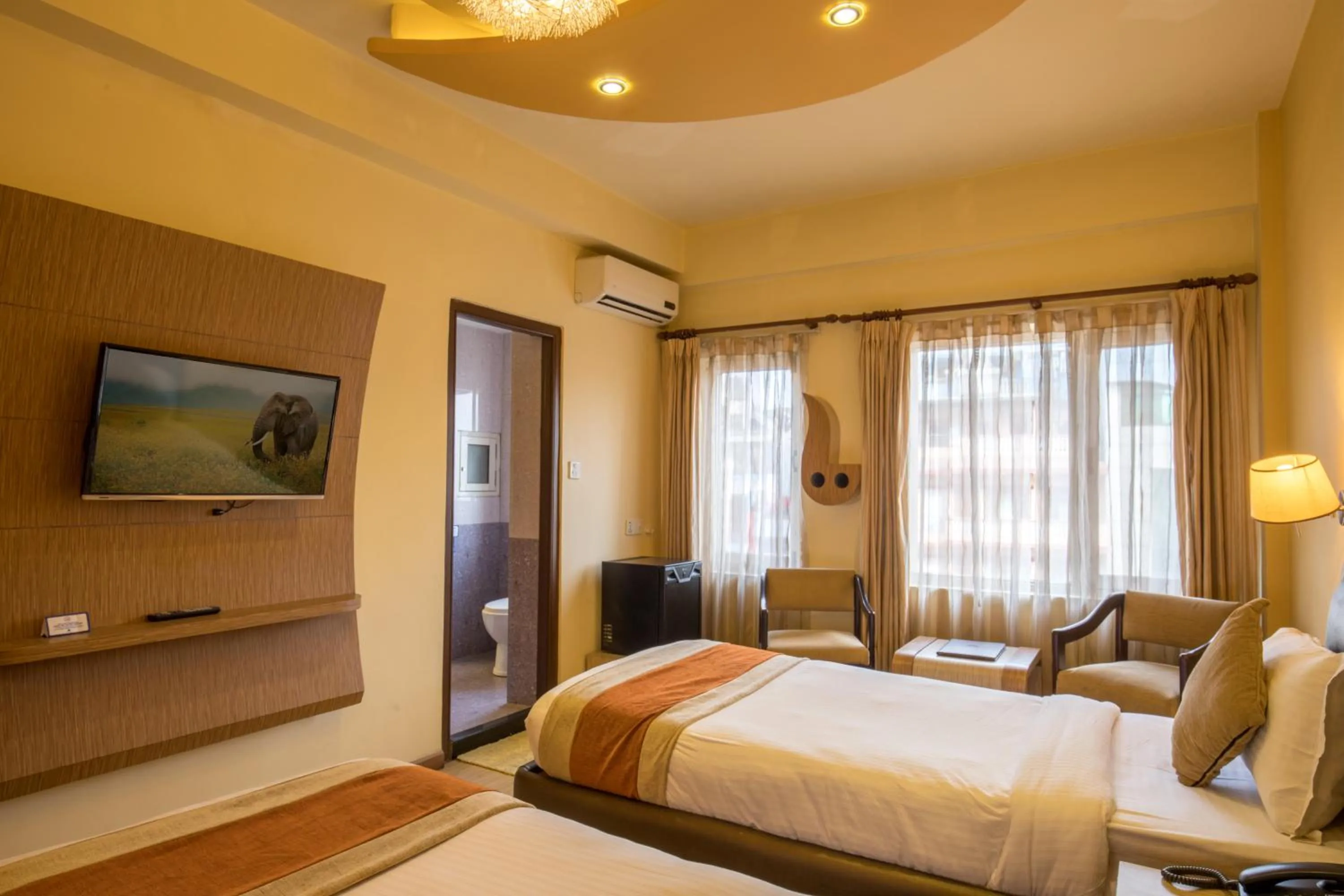 Bed in Hotel Moonlight