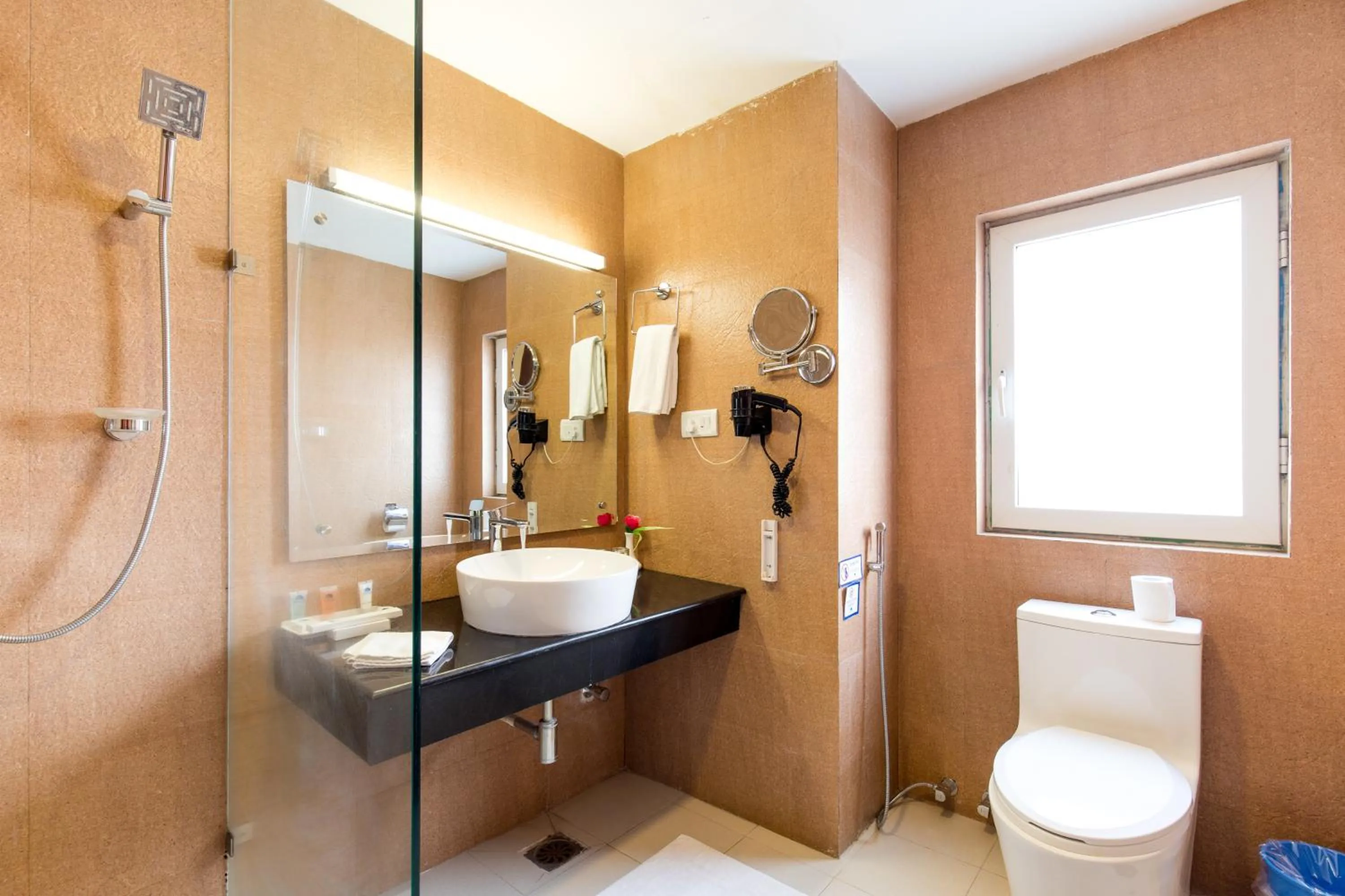 Shower in Hotel Moonlight