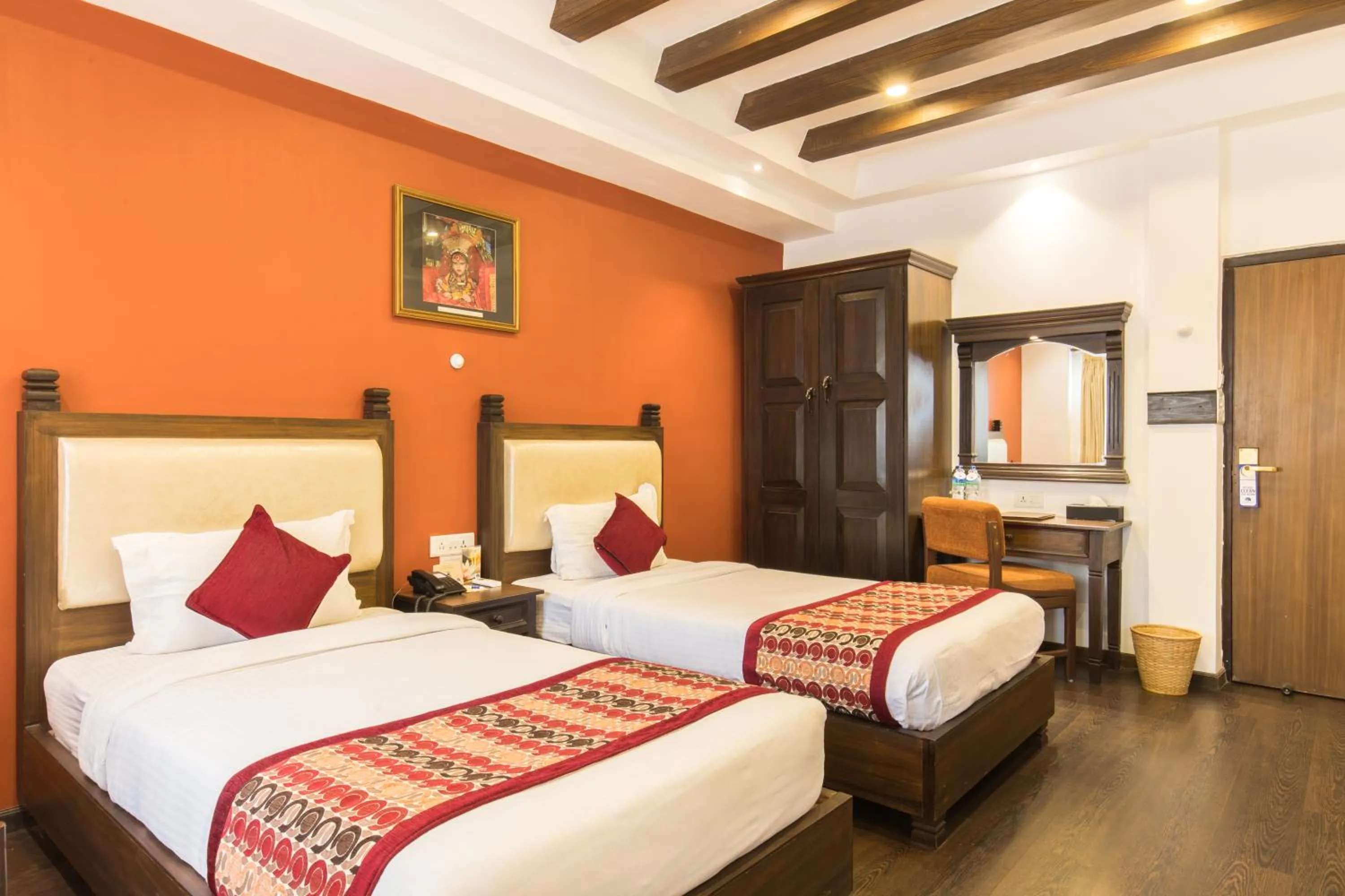 Bed in Hotel Moonlight