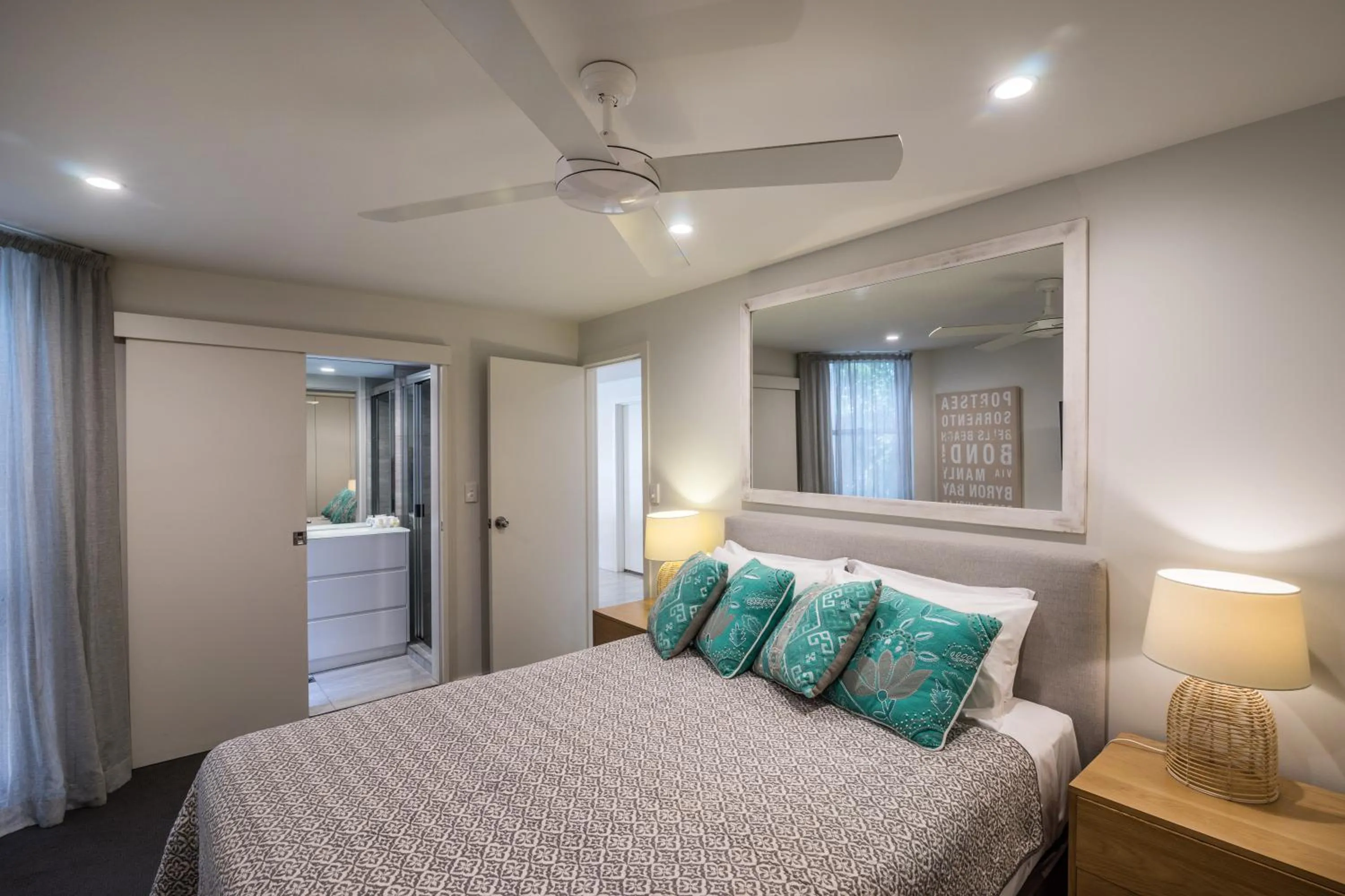 Bed in Noosa Harbour Resort