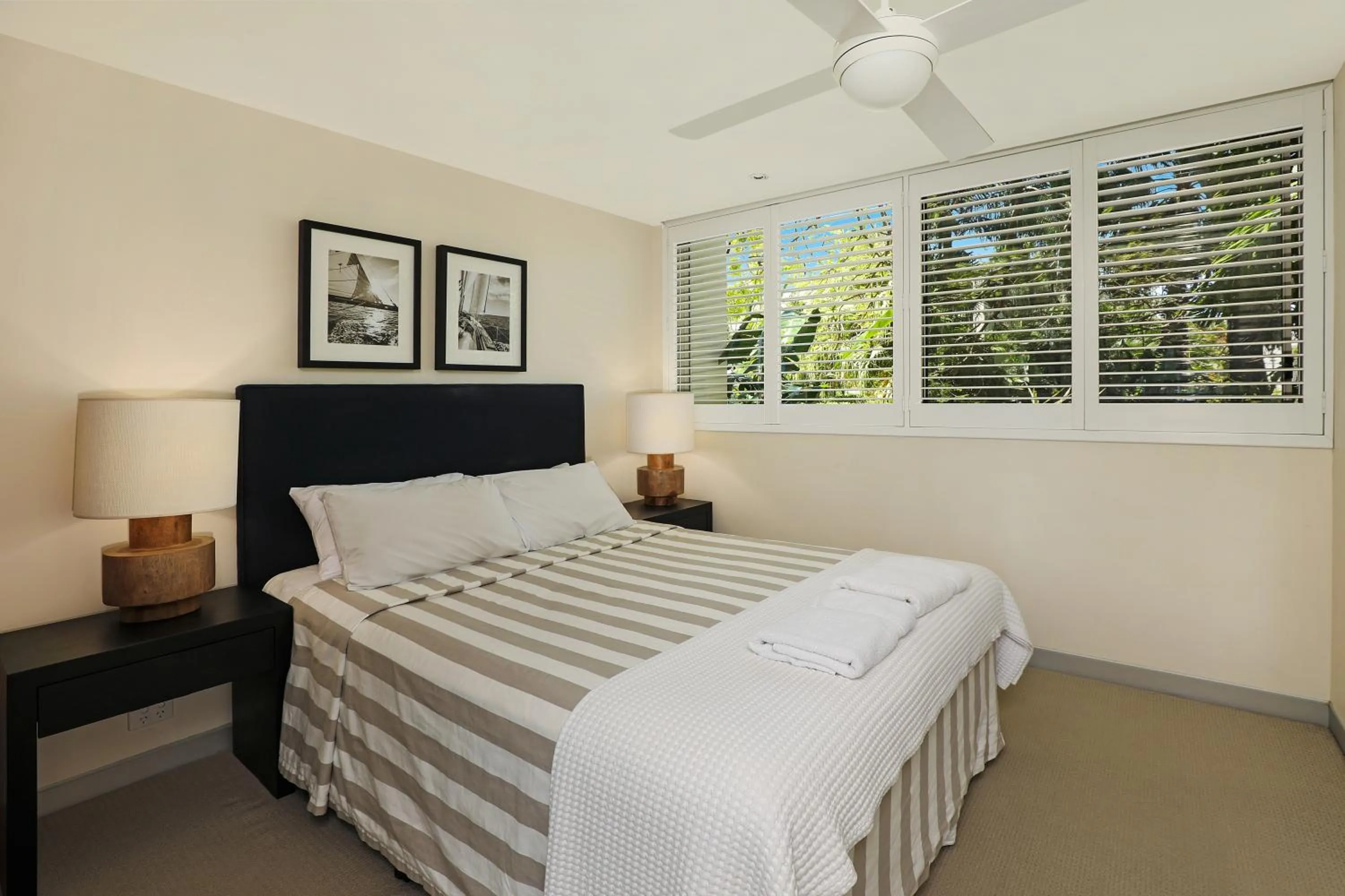 Bed in Noosa Harbour Resort