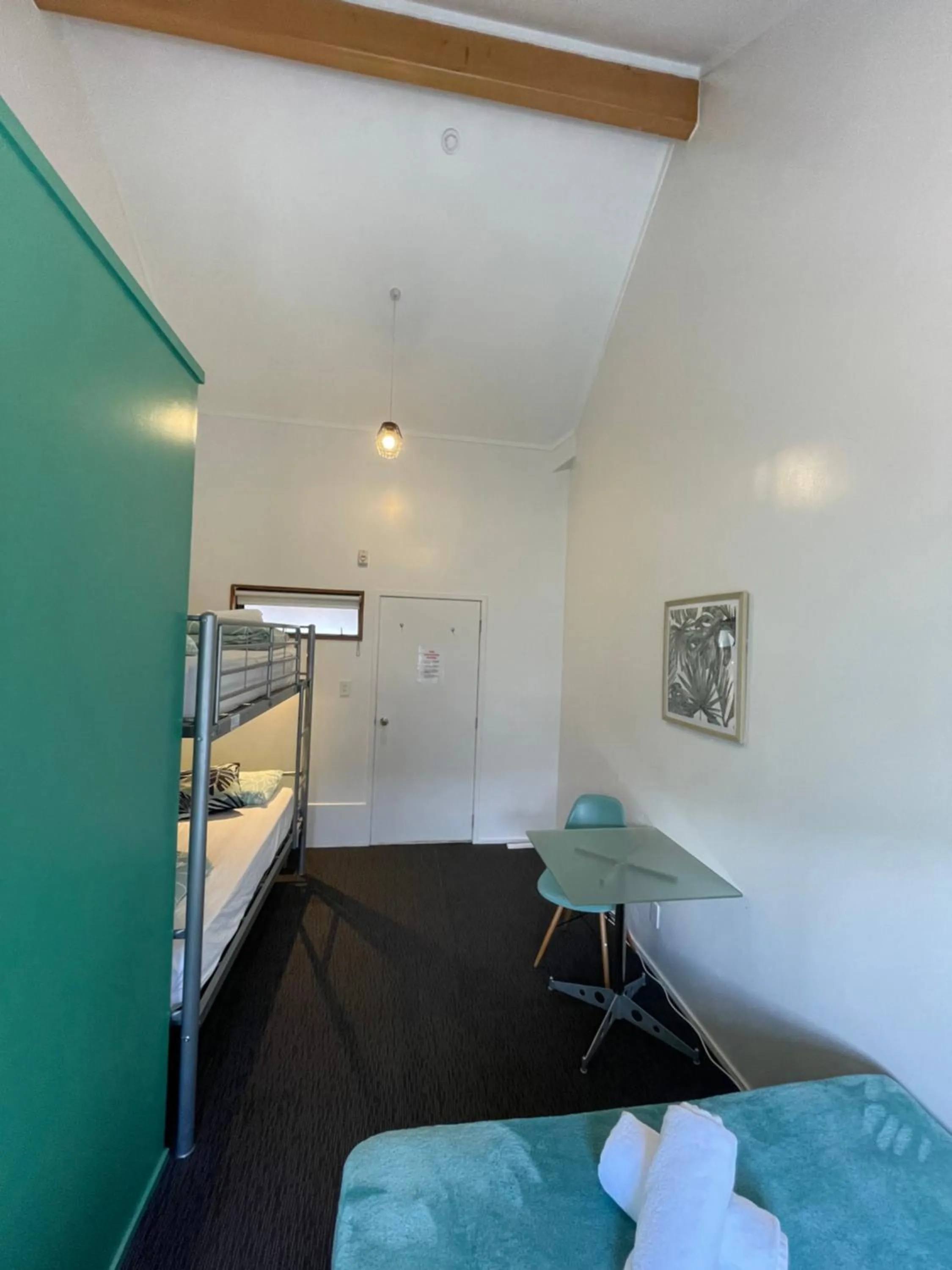 Bed in Peppertree Lodge