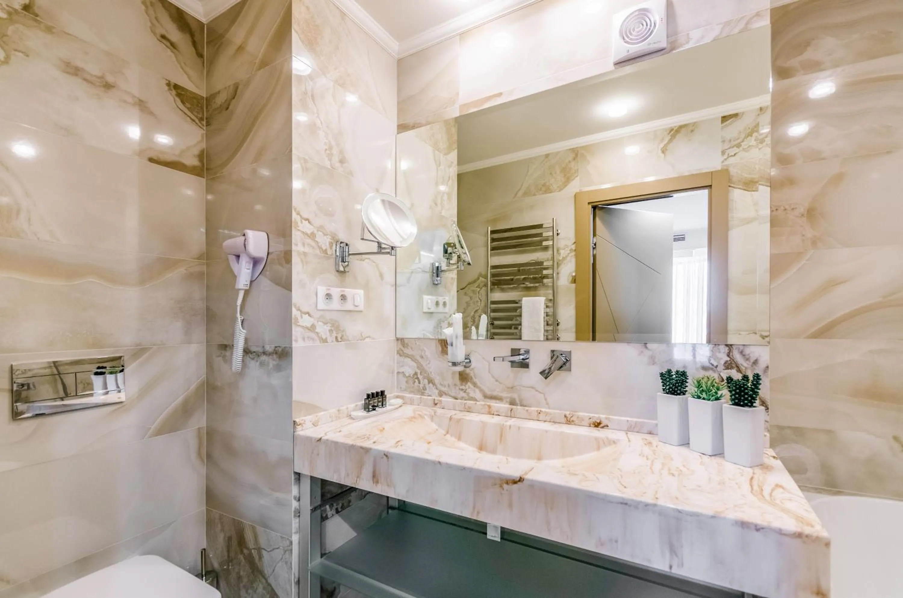 Shower in Tourist Hotel Complex