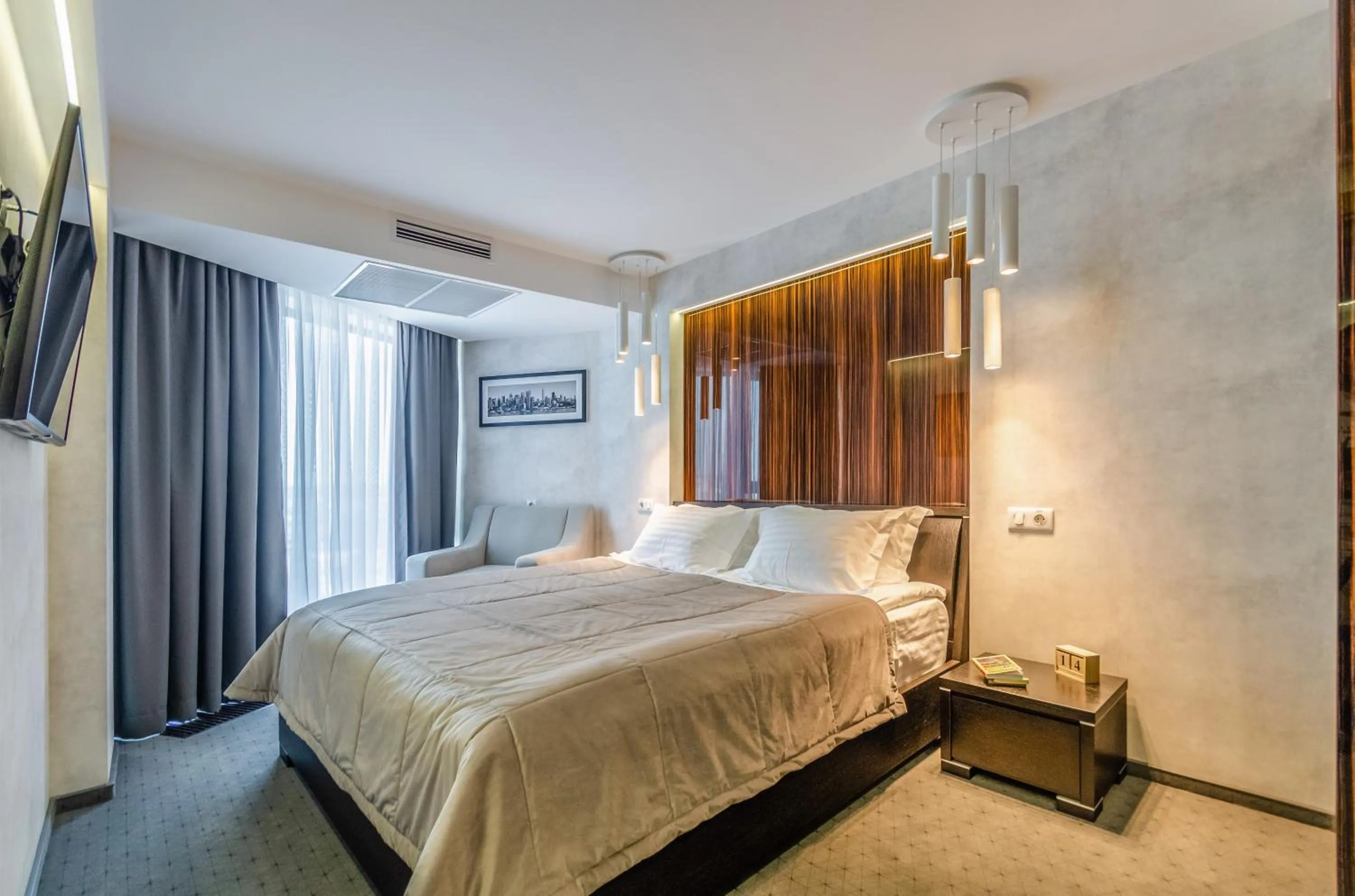 Bed in Tourist Hotel Complex