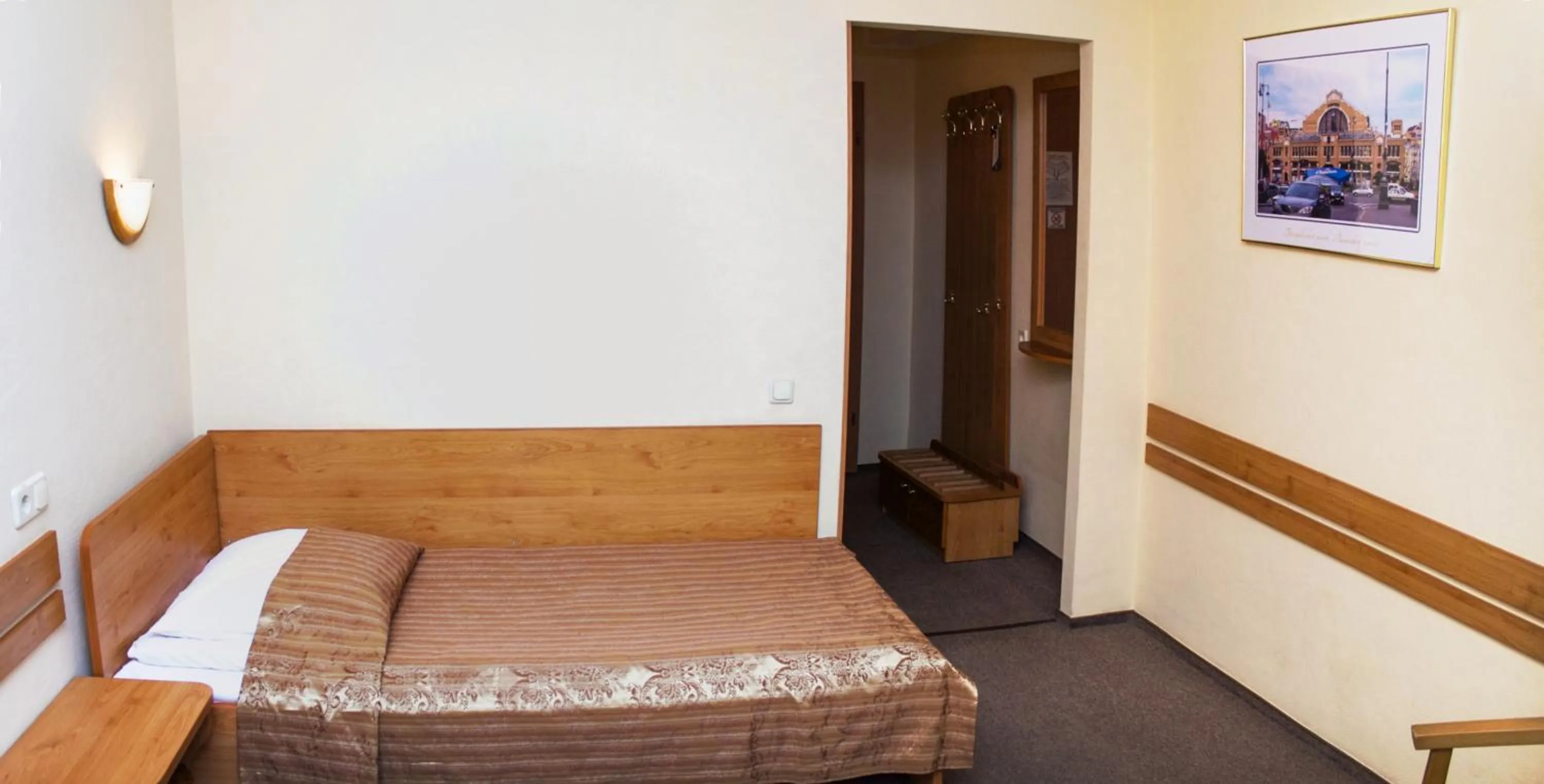 Bed in Tourist Hotel Complex