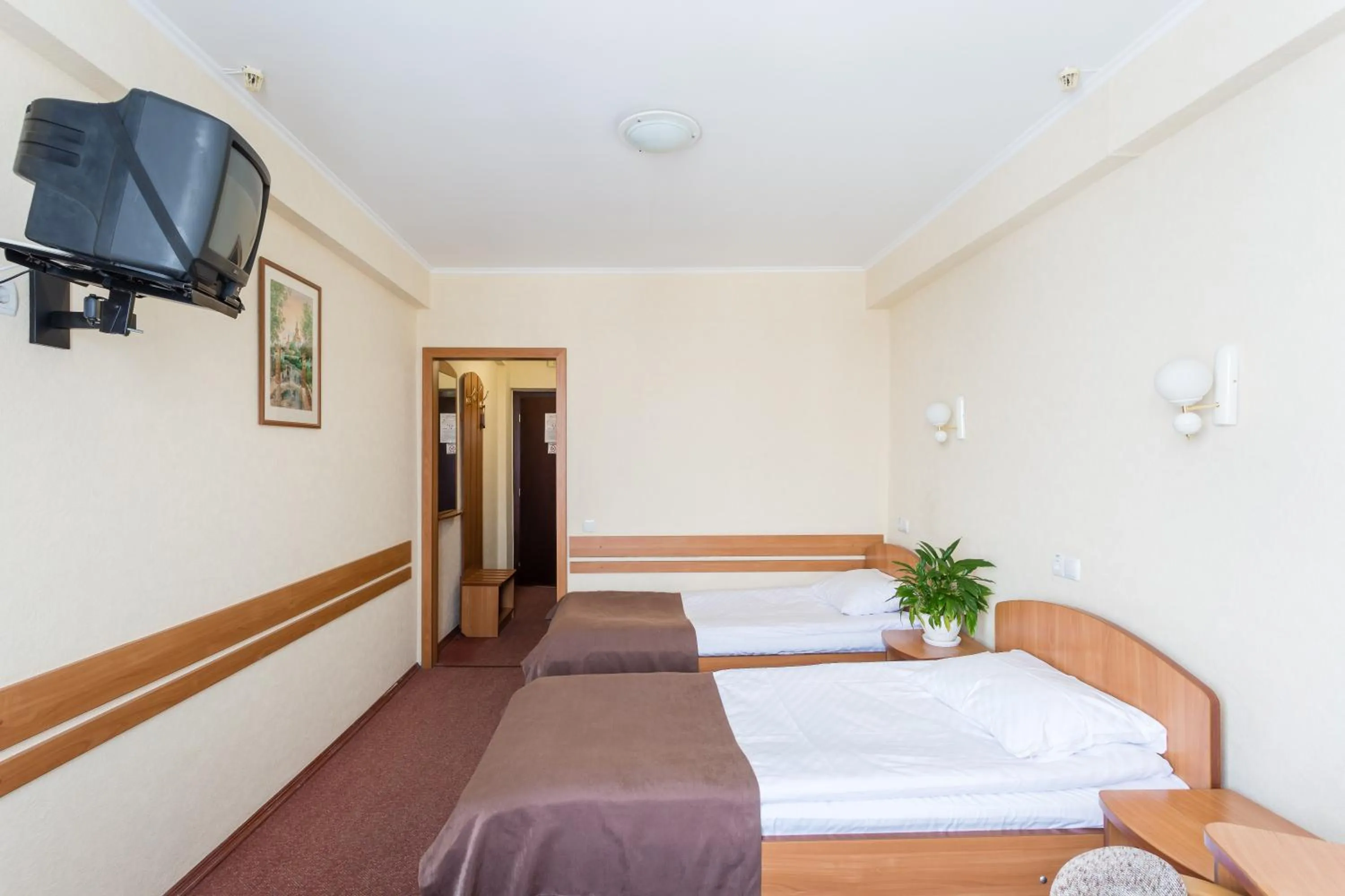 Decorative detail, Bed in Tourist Hotel Complex