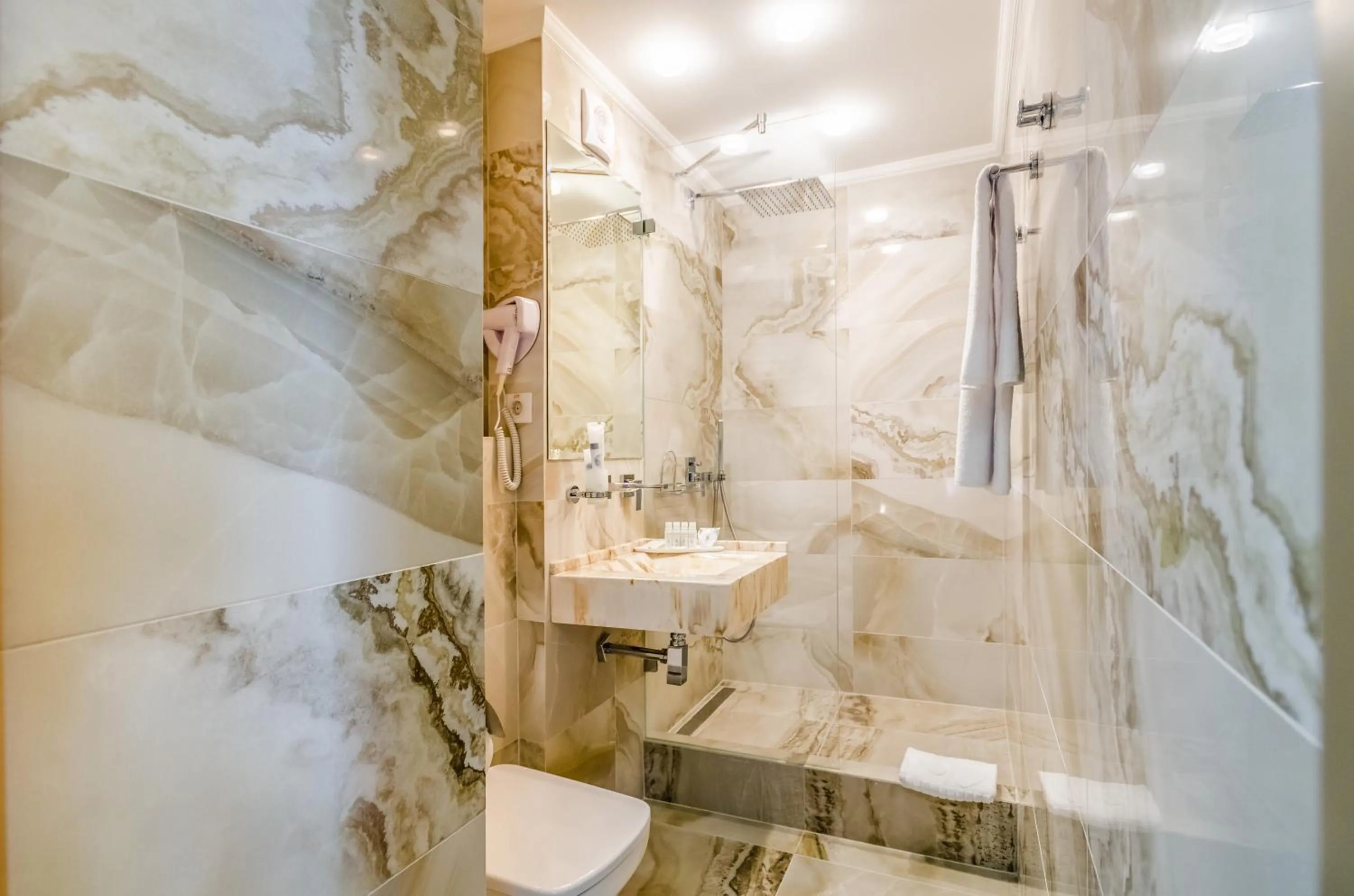 Shower in Tourist Hotel Complex