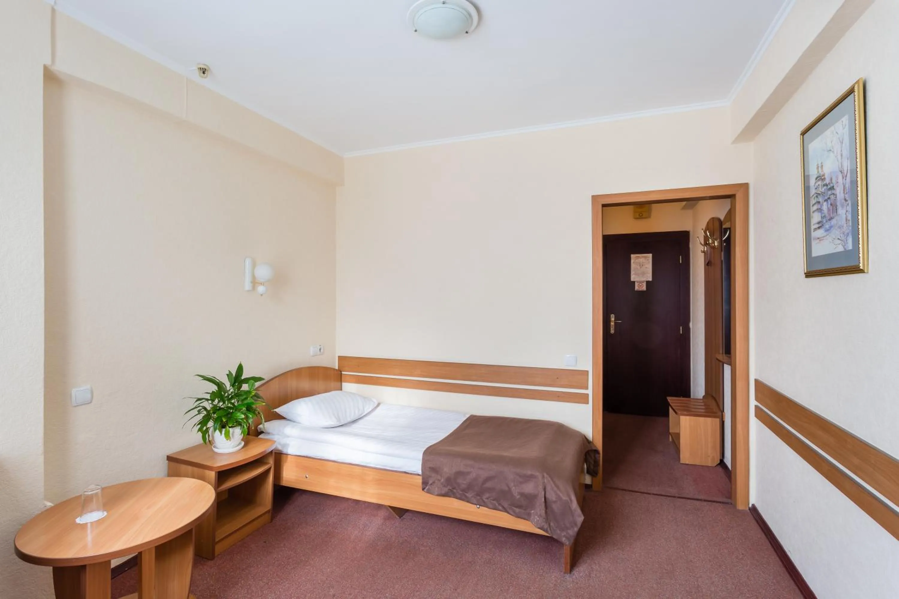 Bed in Tourist Hotel Complex