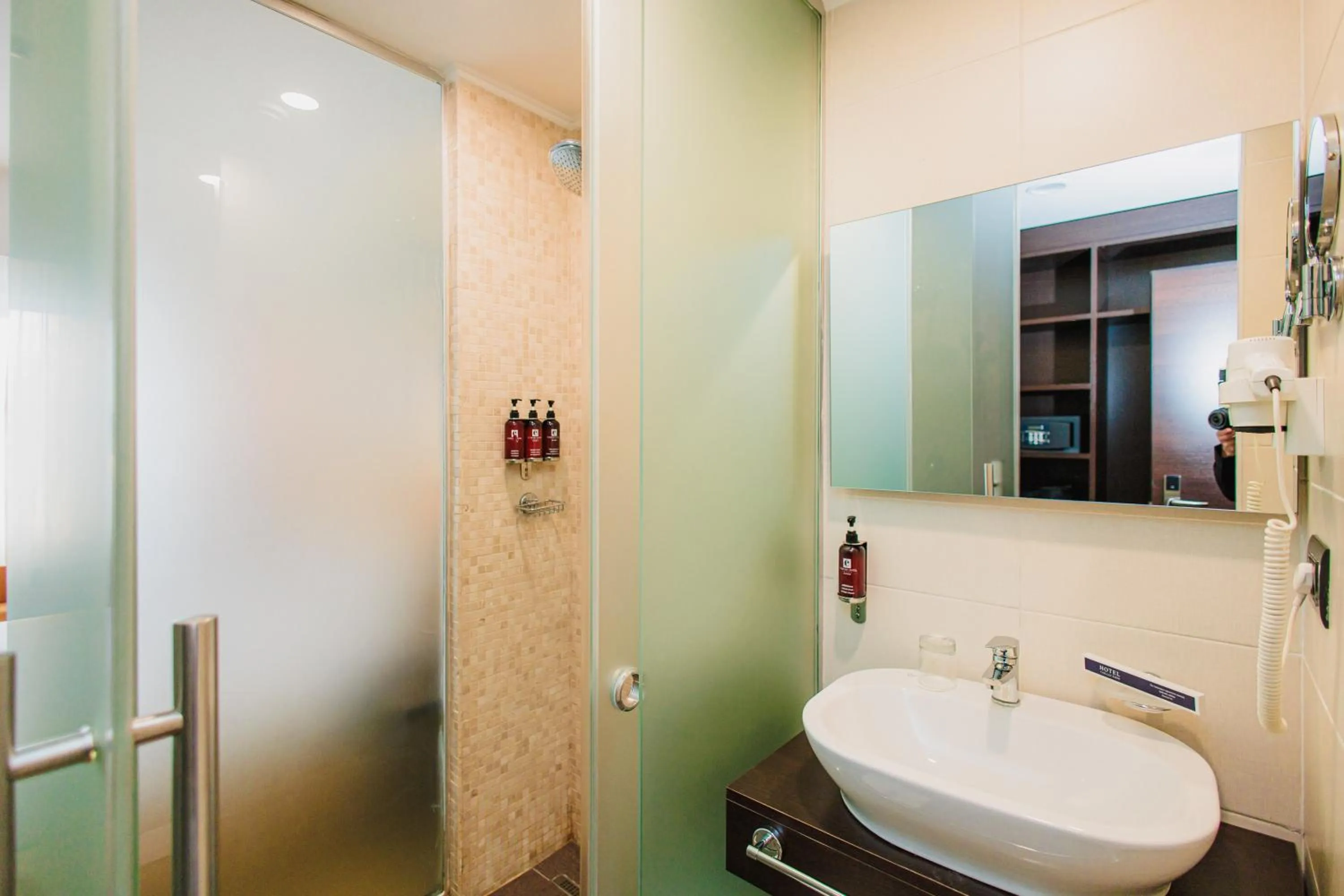 Bathroom in Comfort Hotel Astana