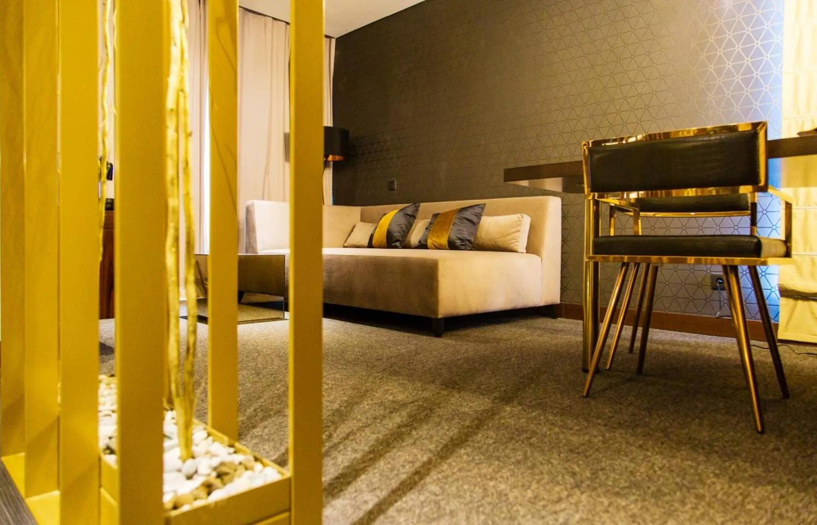 Bed in Grand Plaza Hotel Nampula