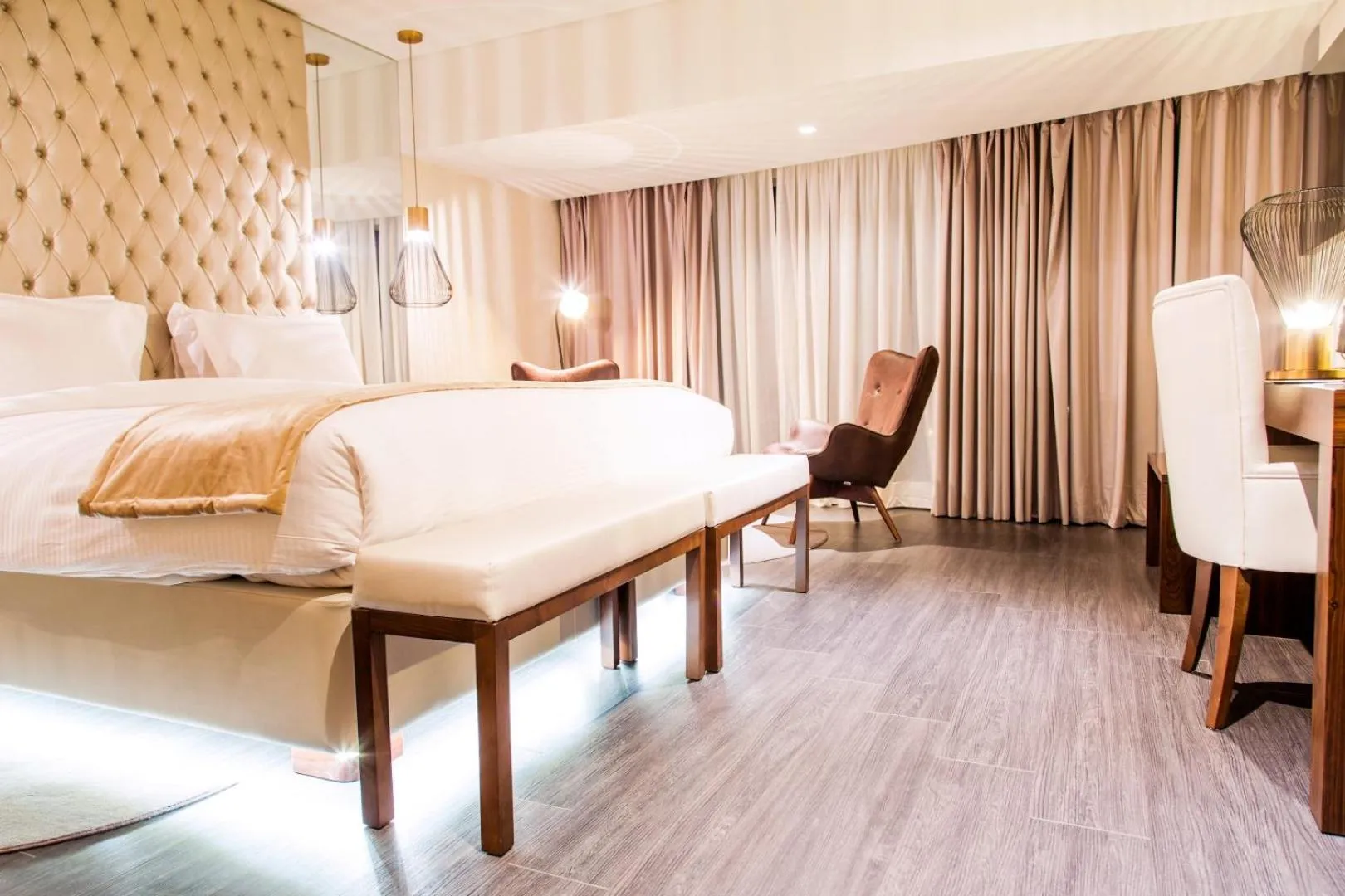 Bed in Grand Plaza Hotel Nampula