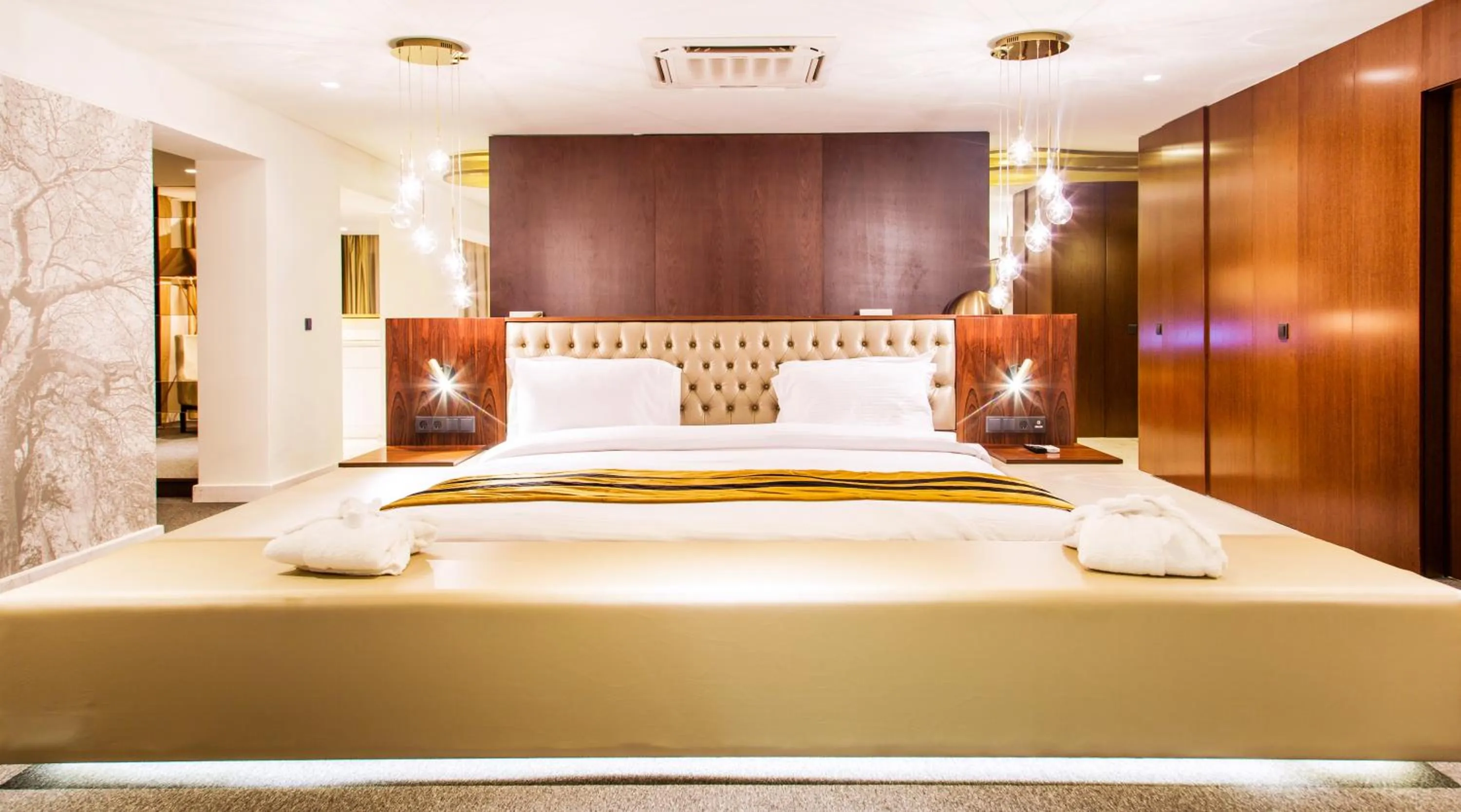 Bed in Grand Plaza Hotel Nampula