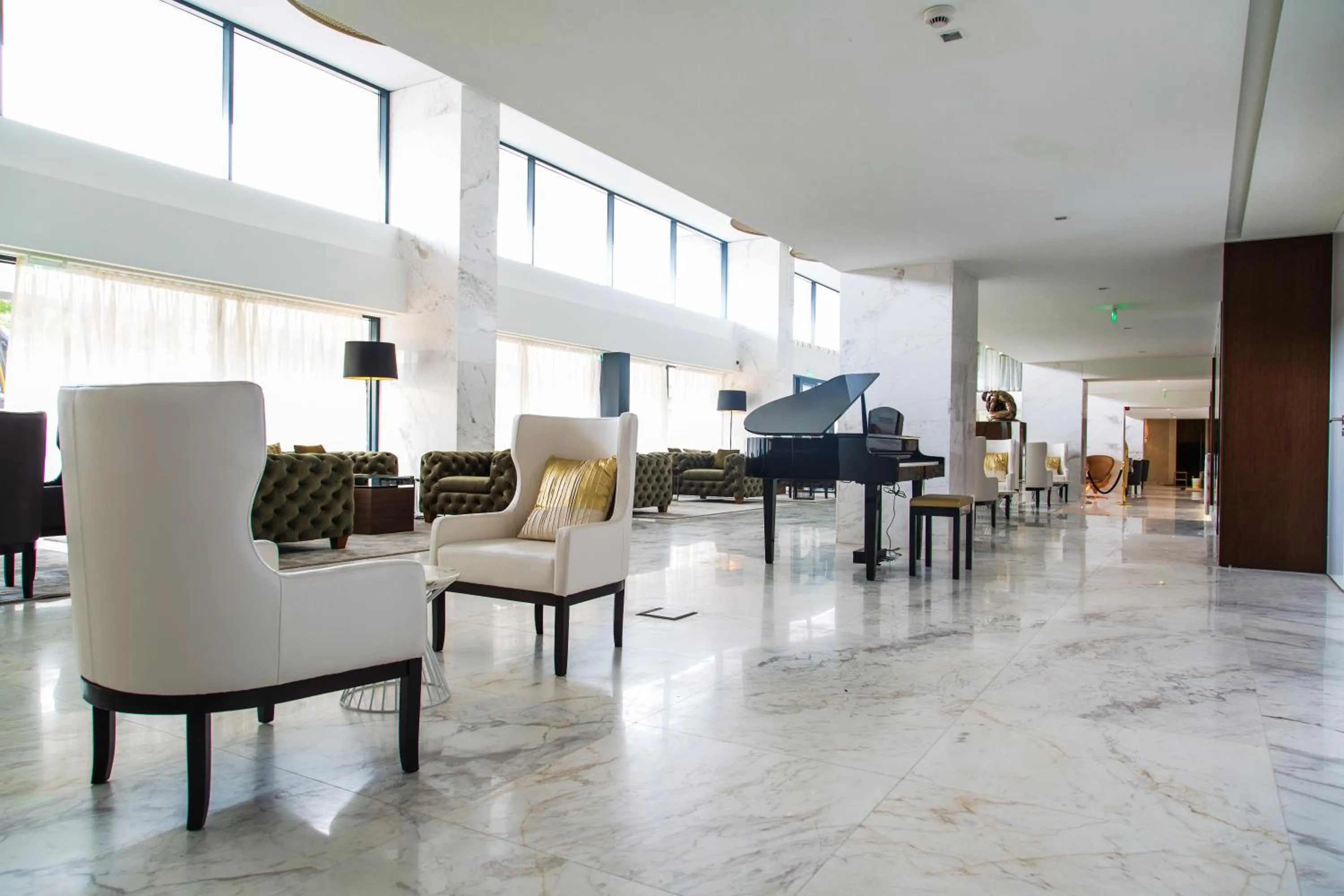 Lobby or reception in Grand Plaza Hotel Nampula