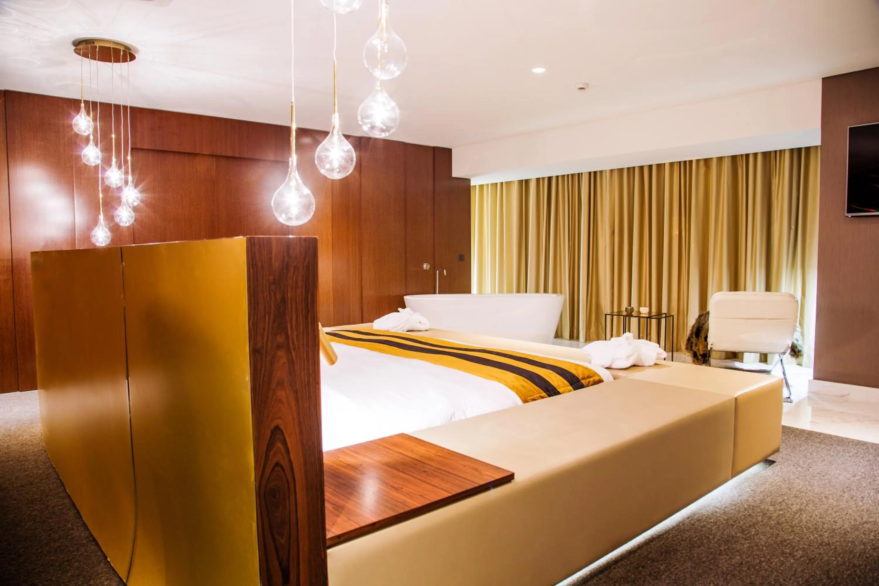 Bed in Grand Plaza Hotel Nampula