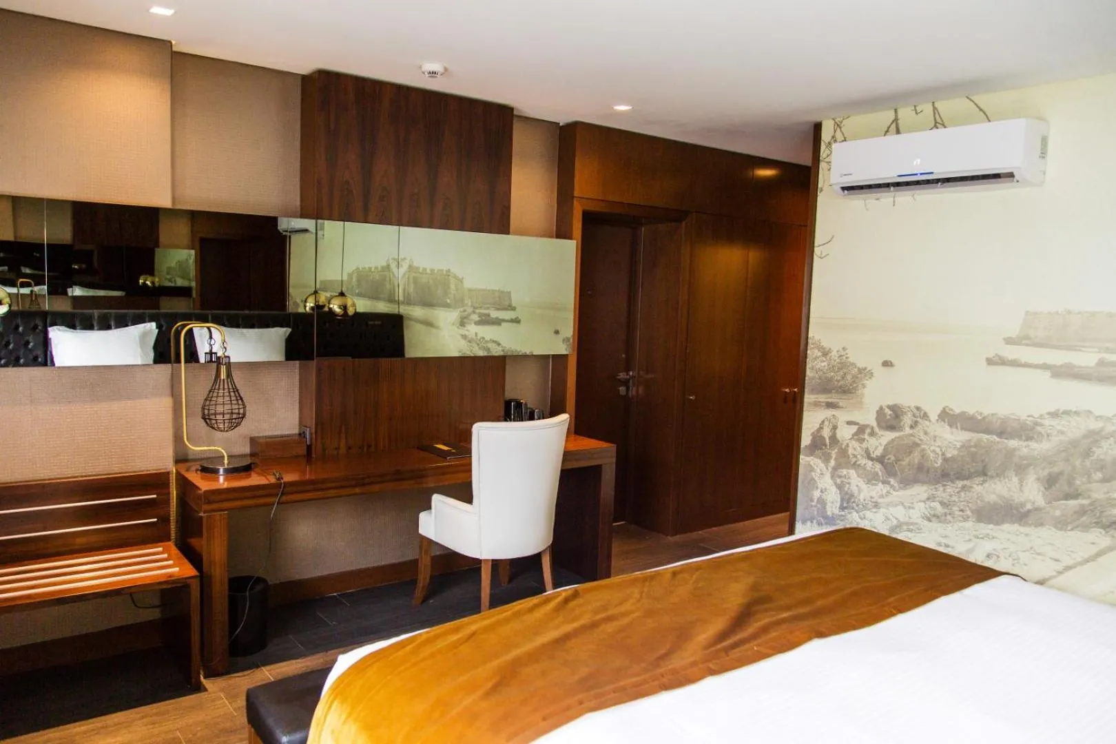 Bed in Grand Plaza Hotel Nampula