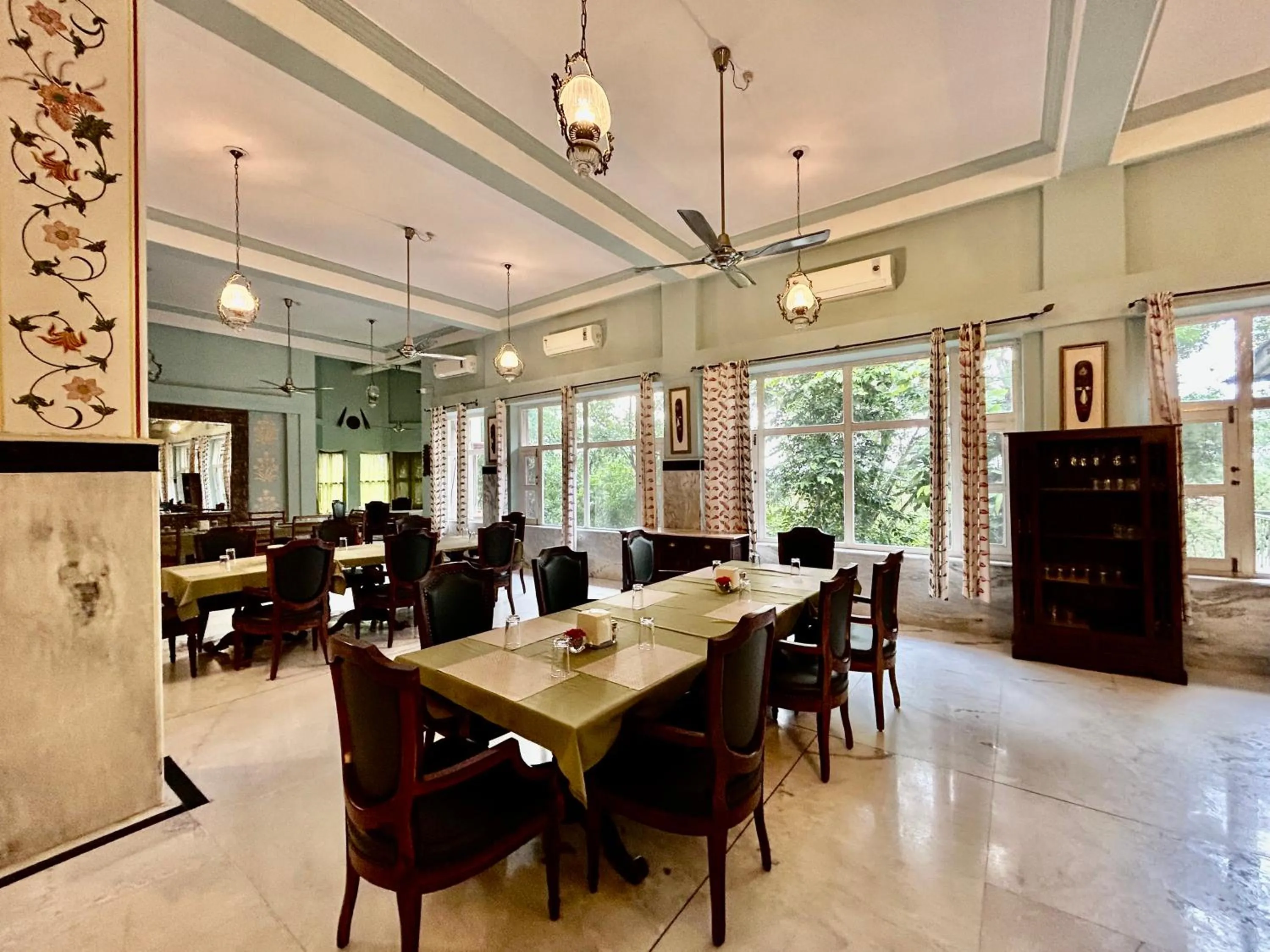 Restaurant/places to eat in Umaid Palace - A Lakeside Resort - 25 minutes from Mehandipur Balaji - 20 minutes from Chand Baori Stepwell Abhaneri & 40 minutes from Bhangarh Fort