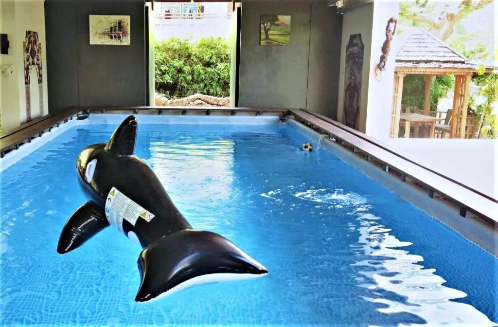 Pool view in Khuang Singh Residence & Hotel Chiangmai