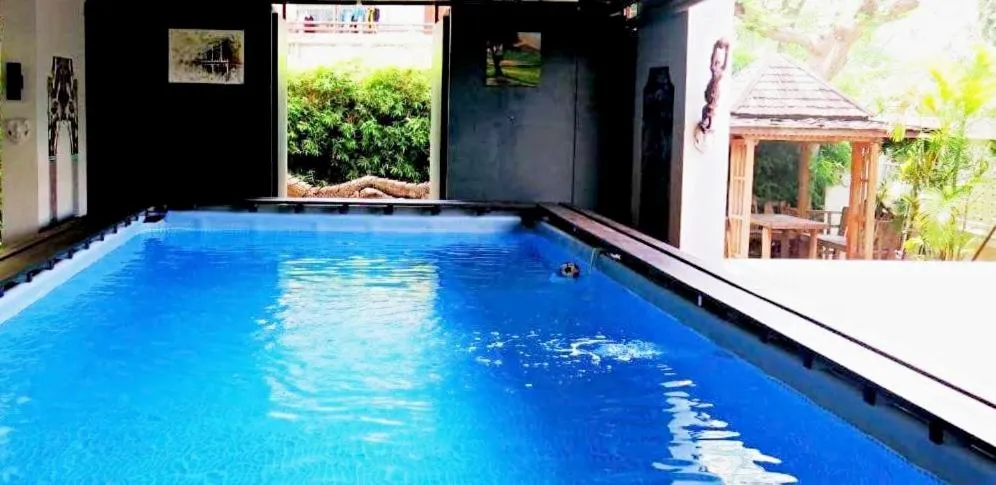 Pool view in Khuang Singh Residence & Hotel Chiangmai