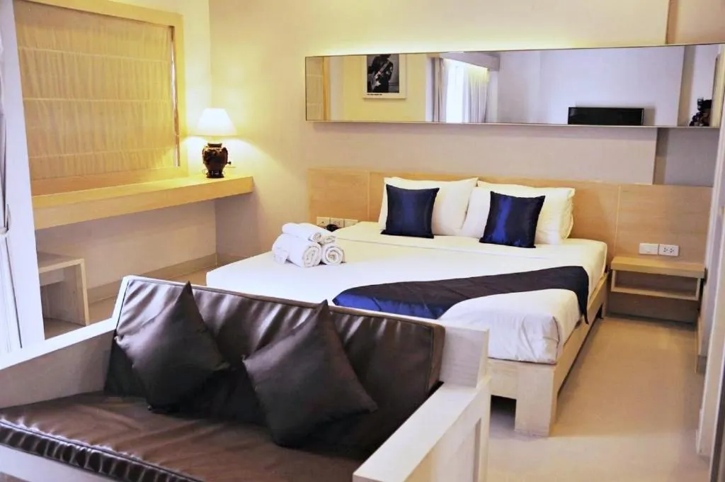 Bed in Khuang Singh Residence & Hotel Chiangmai