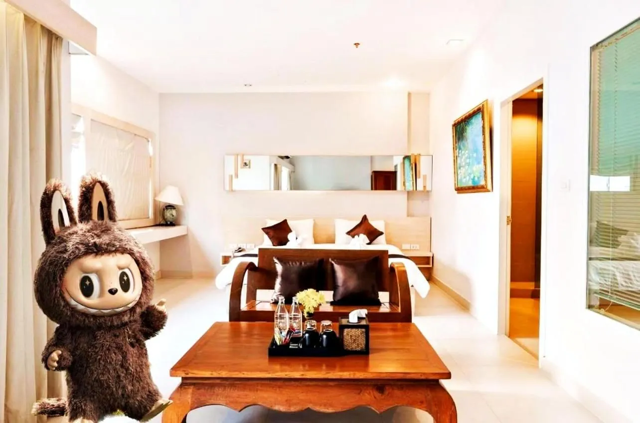 Bed in Khuang Singh Residence & Hotel Chiangmai