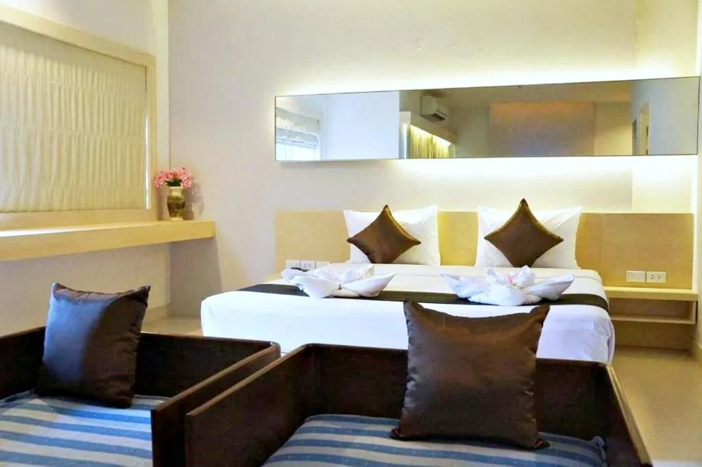 Bed in Khuang Singh Residence & Hotel Chiangmai