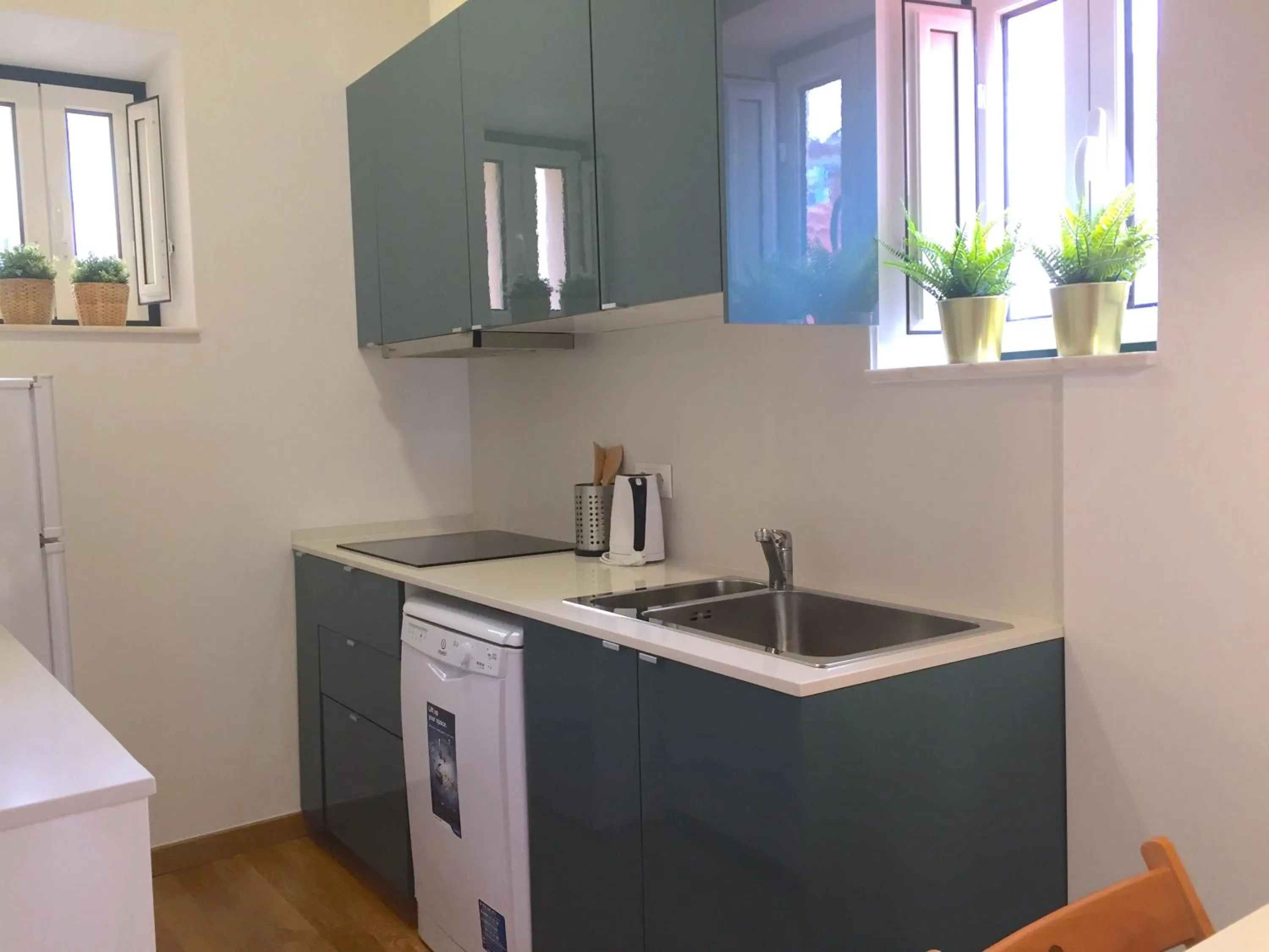 Kitchen or kitchenette in Apartments Center Lisboa
