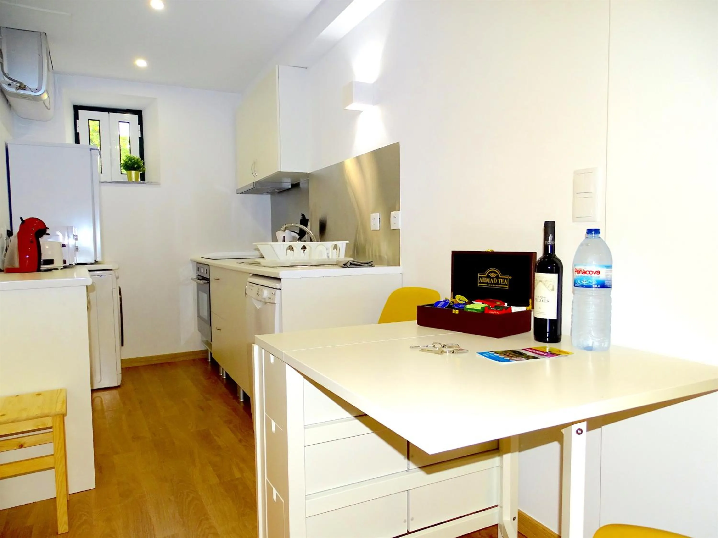 Kitchen or kitchenette in Apartments Center Lisboa