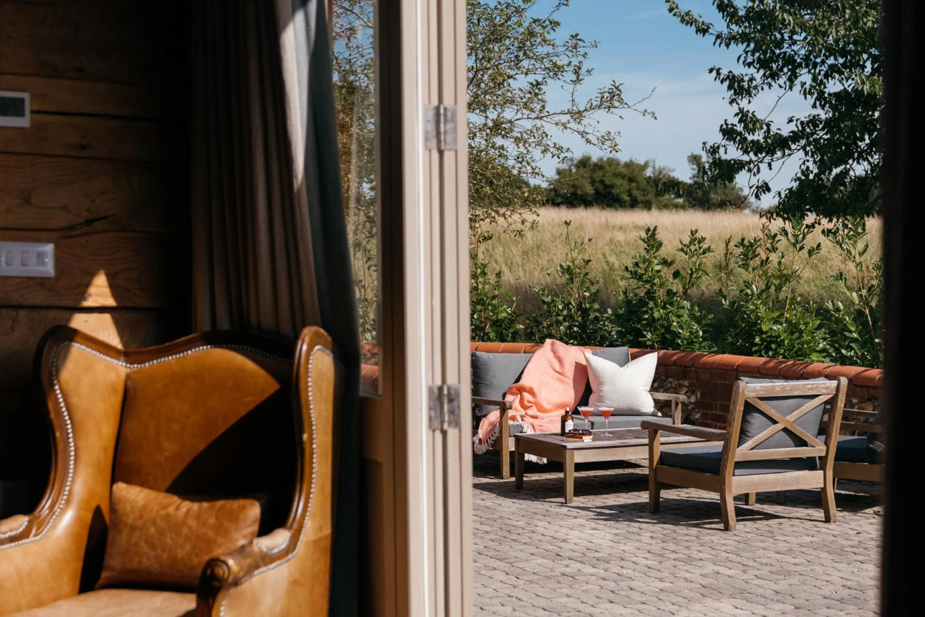 Seating area in Retreat East