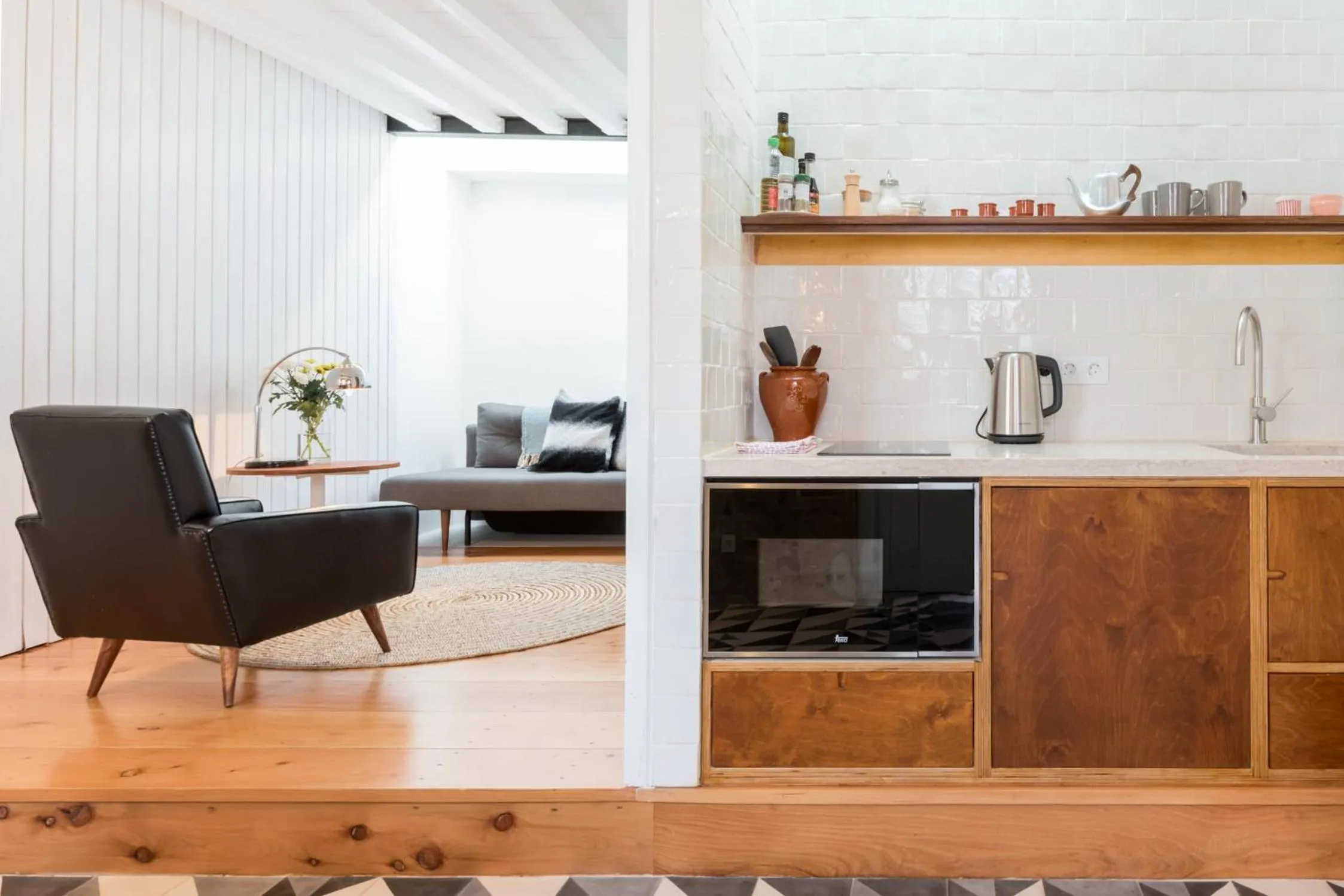 Kitchen or kitchenette in Patio São Vicente