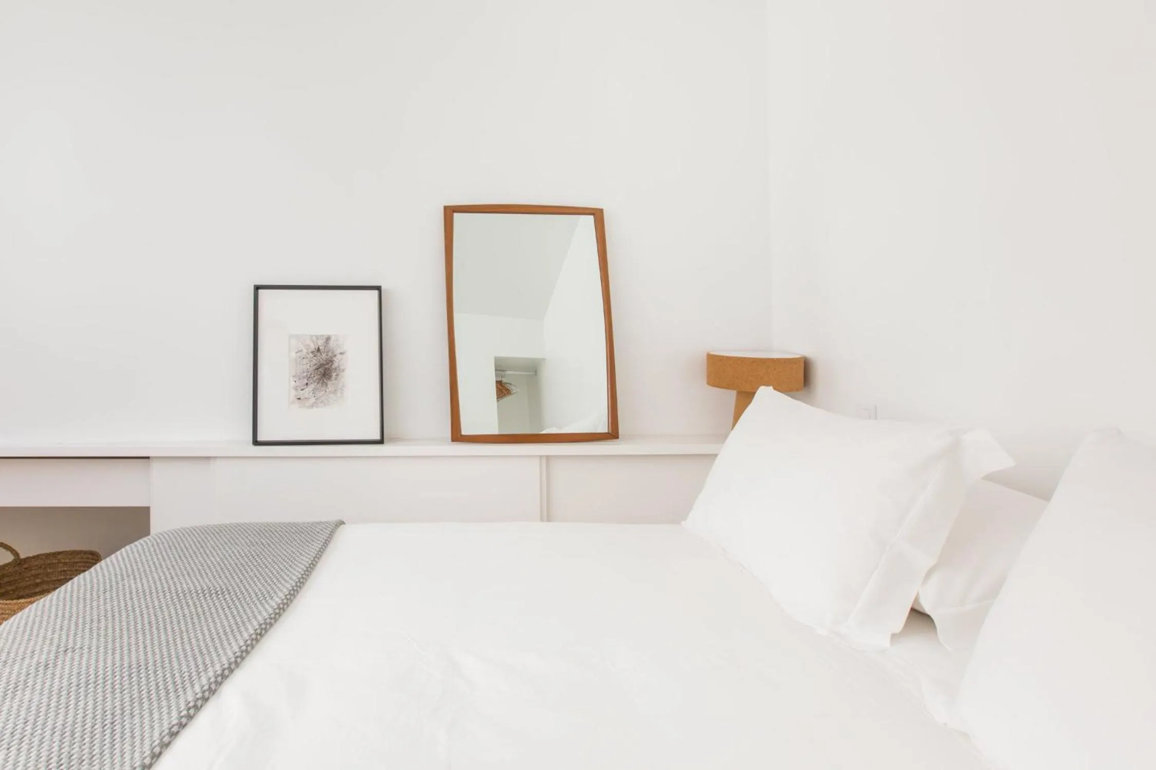 Bed in Patio São Vicente